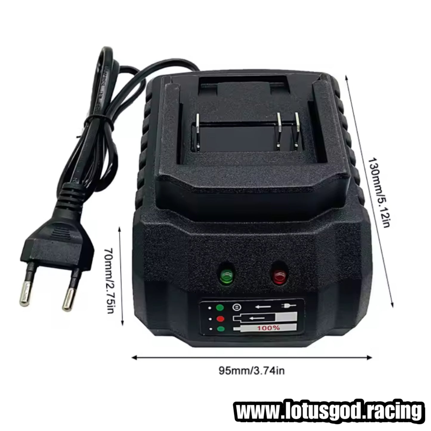 18V - 21V Li-ion Rechargeable Lithium Battery Charger EU Plug Replacement BL1415 BL1815 BL1830 BL1850 Drill Hand Gun Power Tools Etc