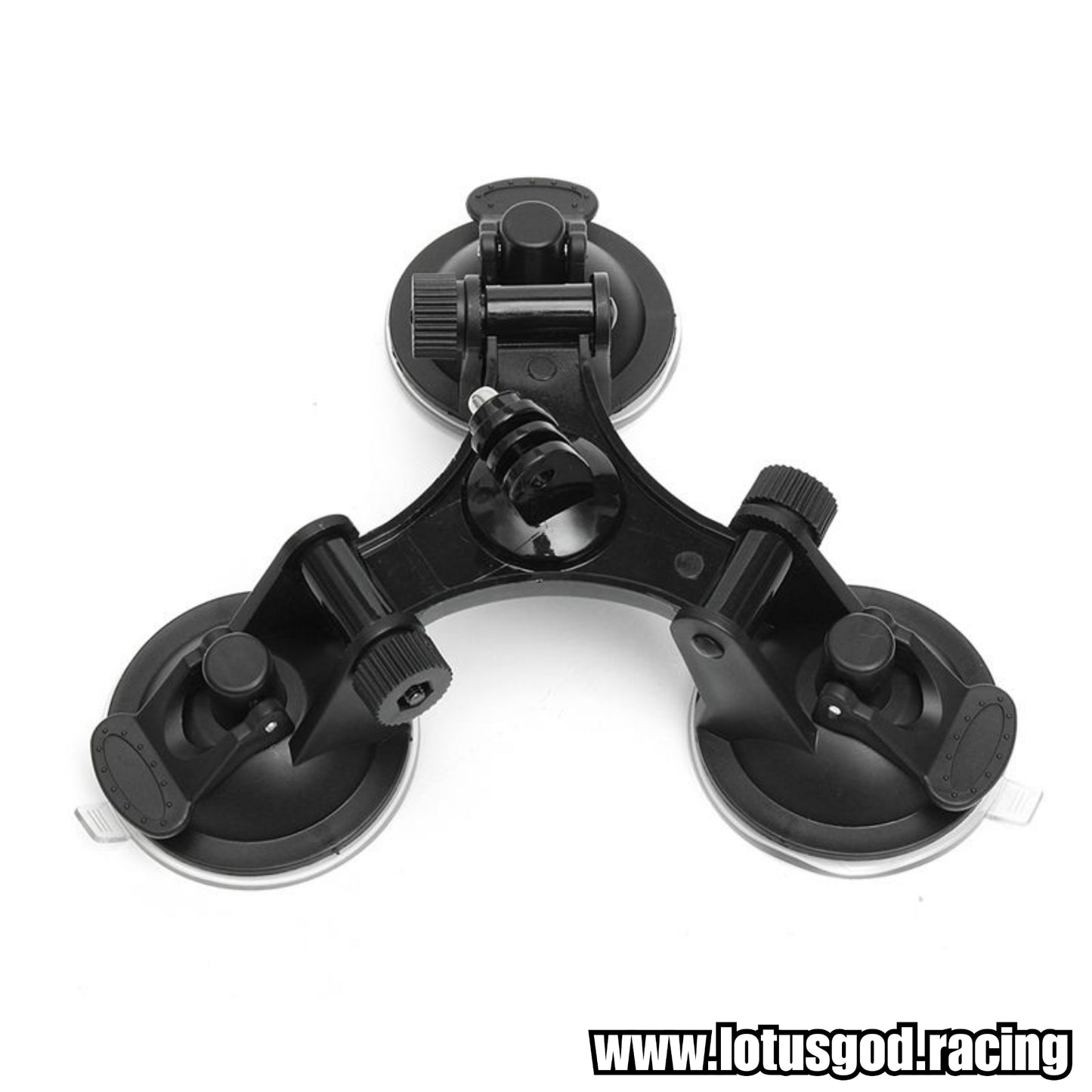 Removable Triple Suction Cup Mount Glass Tripod Windshield Sticker Windscreen Adapter