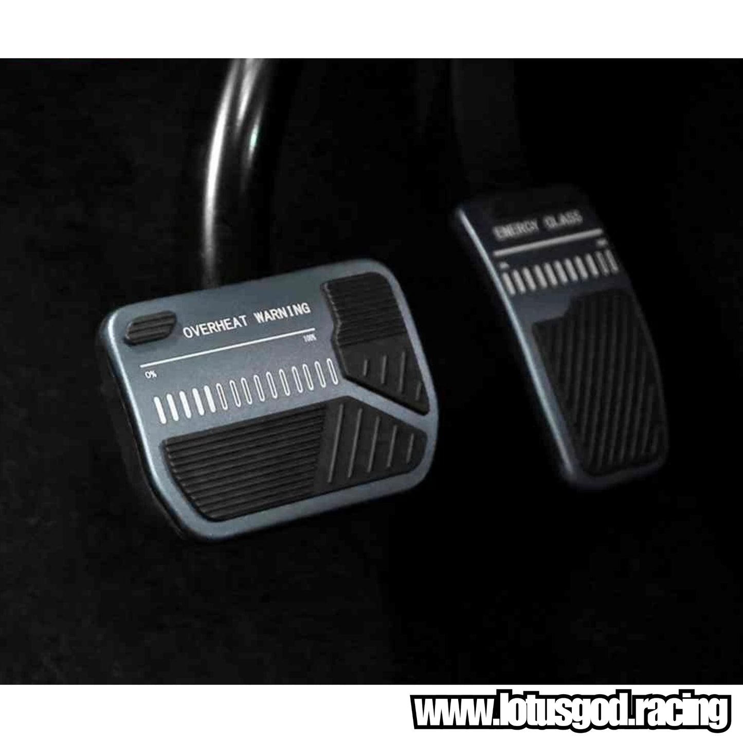 Black | Silver Grey Aluminium Non Slip Accelerator Brake Pedal Cover Pad Set For Tesla Model 3 Y Interior Accessories