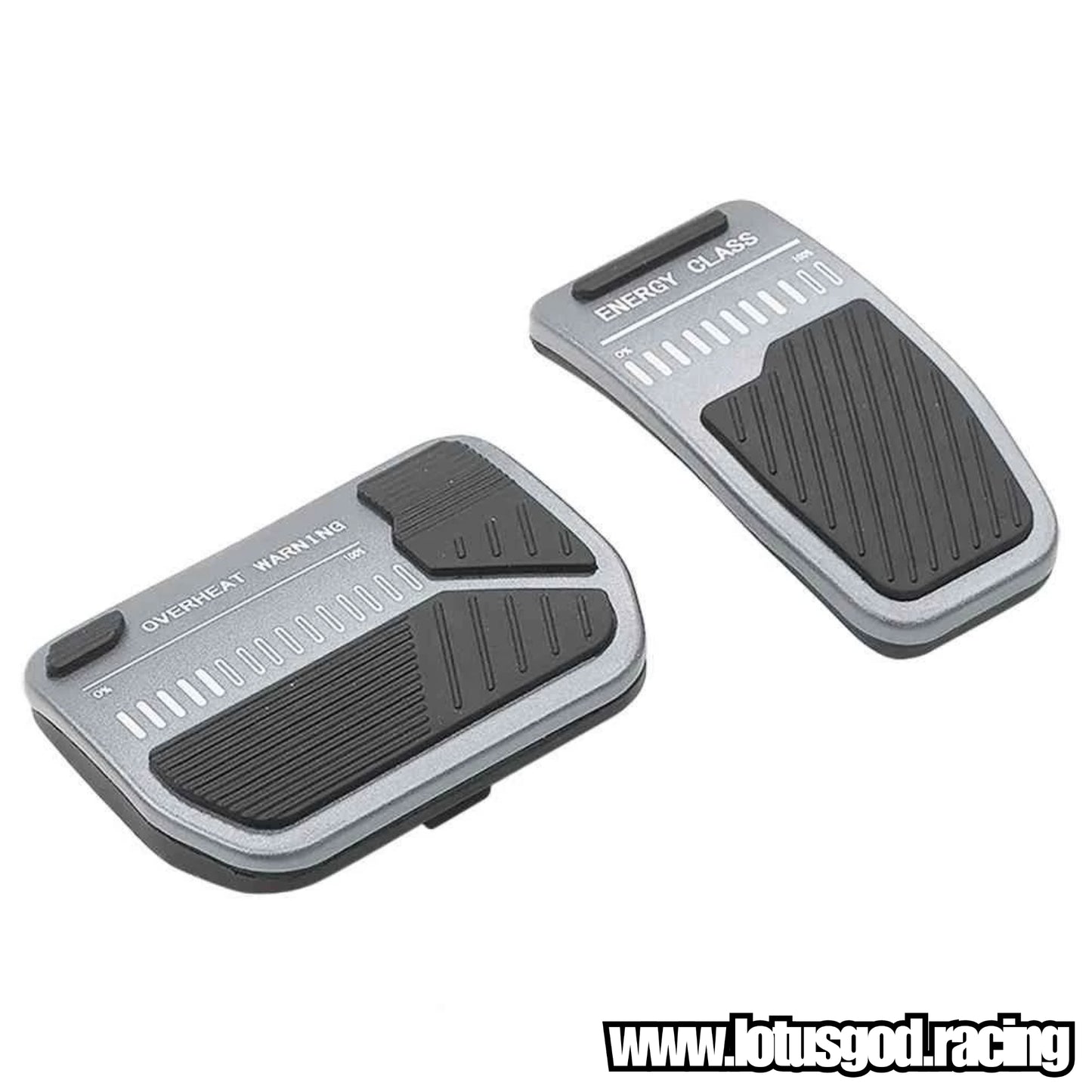 Black | Silver Grey Aluminium Non Slip Accelerator Brake Pedal Cover Pad Set For Tesla Model 3 Y Interior Accessories