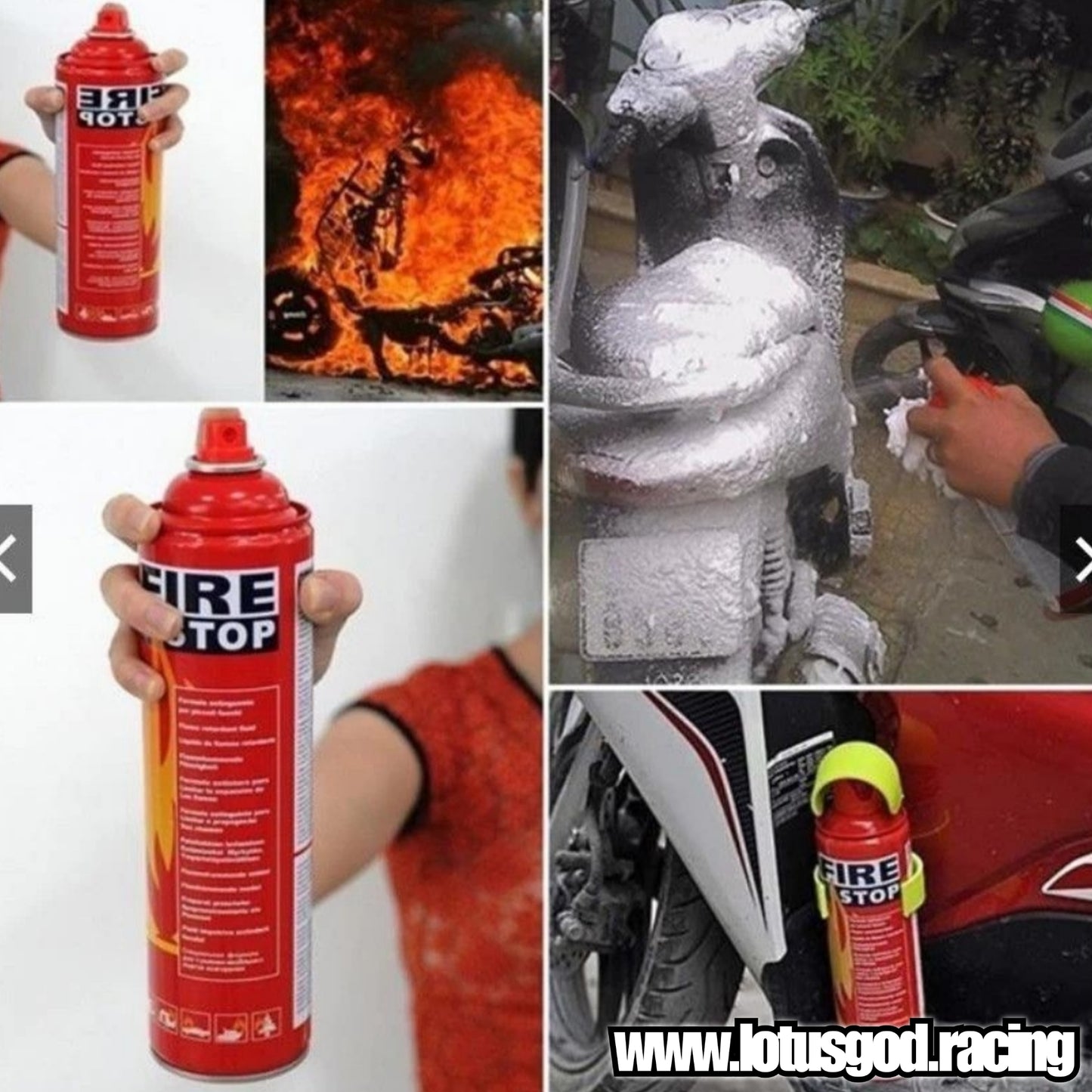 550ml | 1000ml Portable Mini Home Car Room Emergency Fire Extinguisher