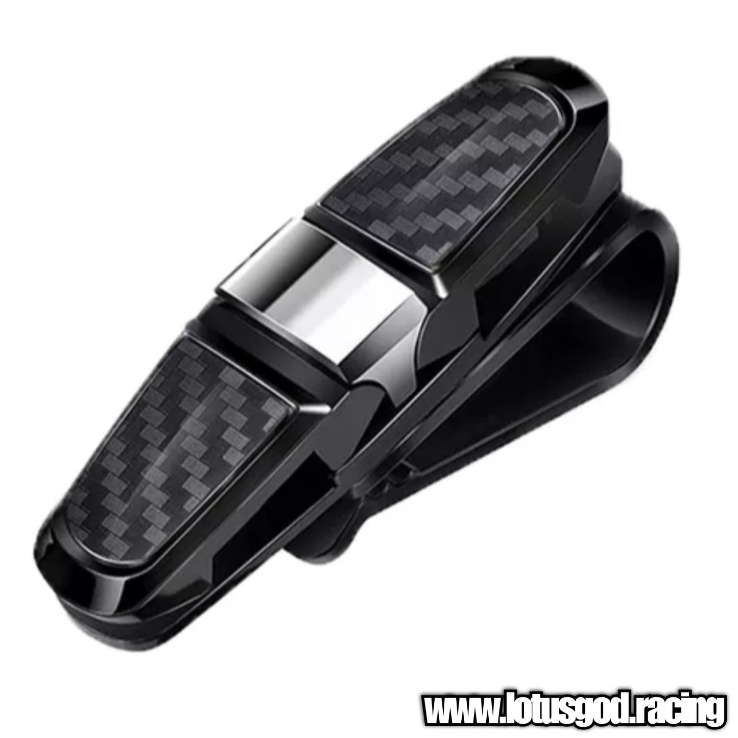 180 Degree Adjustable Carbon Fiber Look Visor Clip For Glasses Cash Card Carpark Ticket Adjustable Sunglasses Holder Accessories