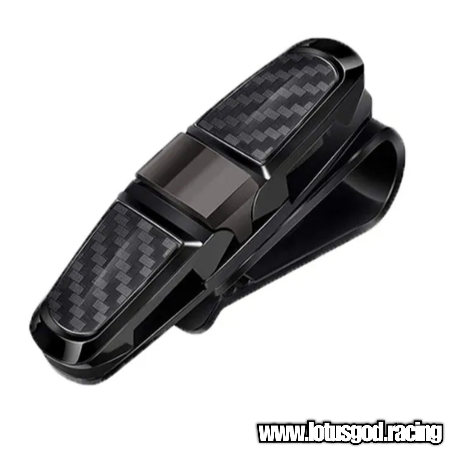 180 Degree Adjustable Carbon Fiber Look Visor Clip For Glasses Cash Card Carpark Ticket Adjustable Sunglasses Holder Accessories