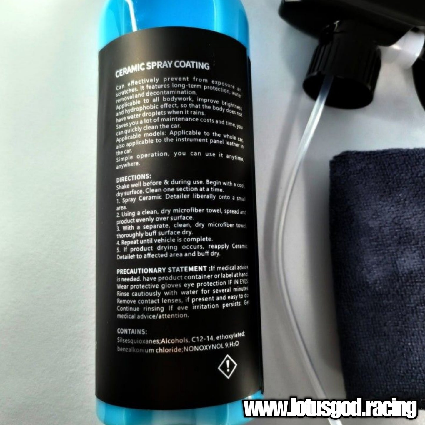 Nano Super Easy Wet Shine Coat Revolutionary Hydrophobicity Booster Spray Sealant 500ml
