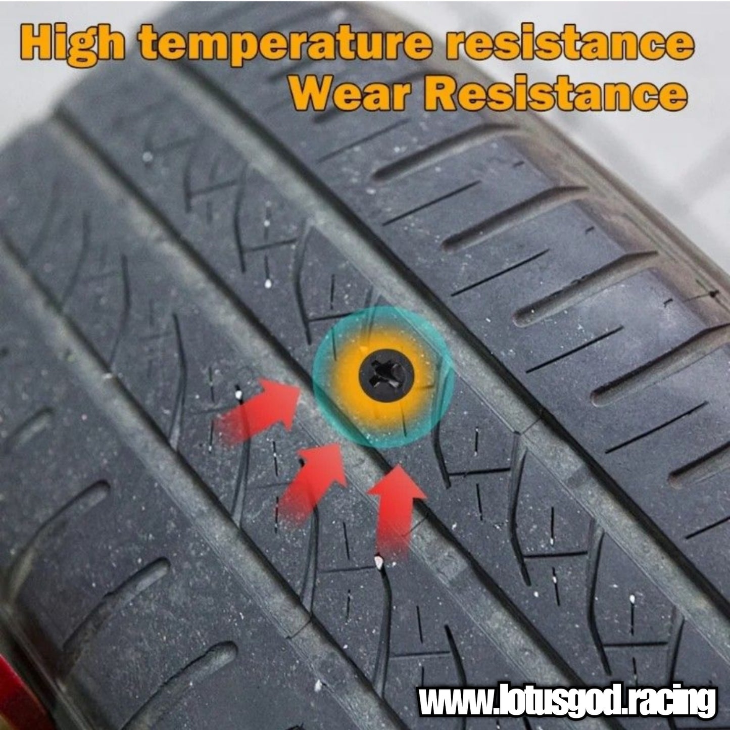 10 X Tubeless Tyre Repair Nails Plug For Car Motorcycle Truck Scooter EBike Tire Puncture Repair Screw In Rubber Tool