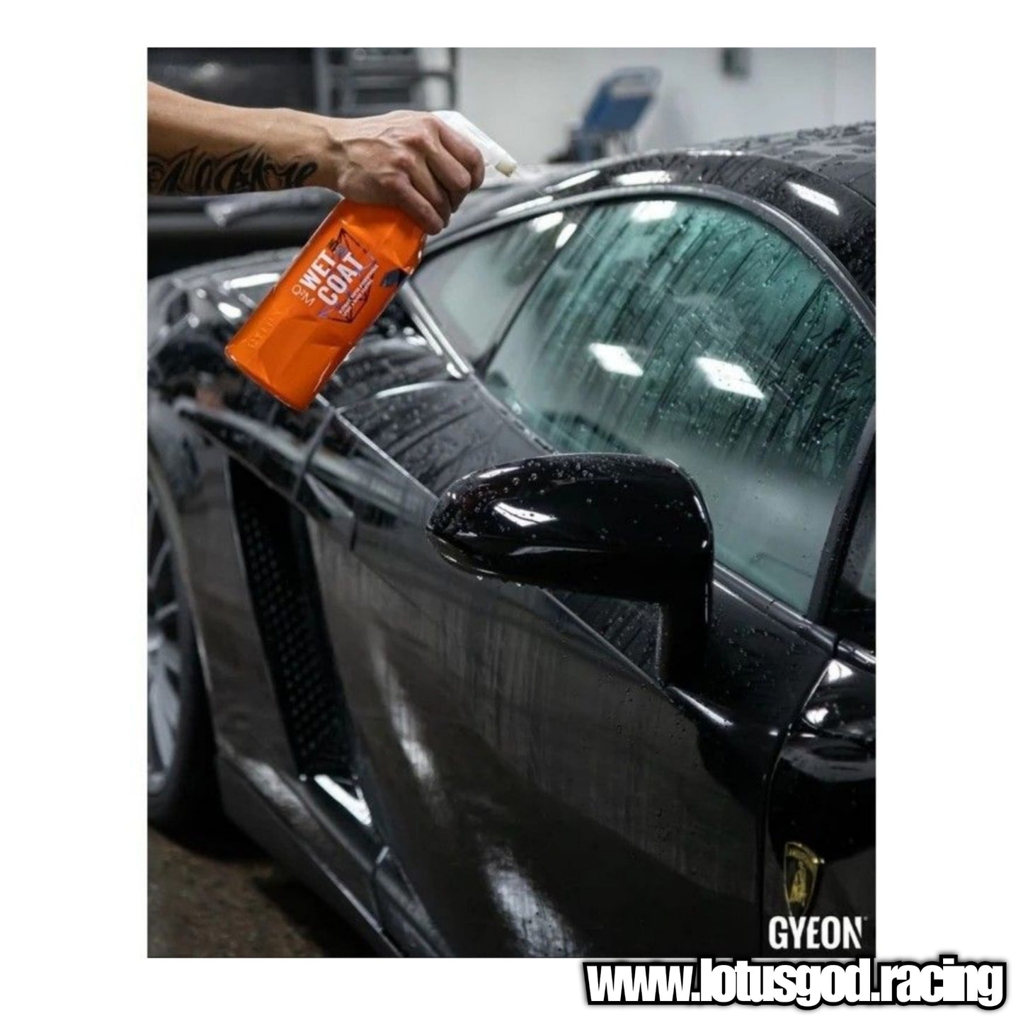Gyeon Q2M Super Easy Wet Coat Revolutionary Hydrophobicity Booster Spray Sealant For Car Bike Paint Coat Plastic Metal Trims Sports Rims Windows Etc 500ml