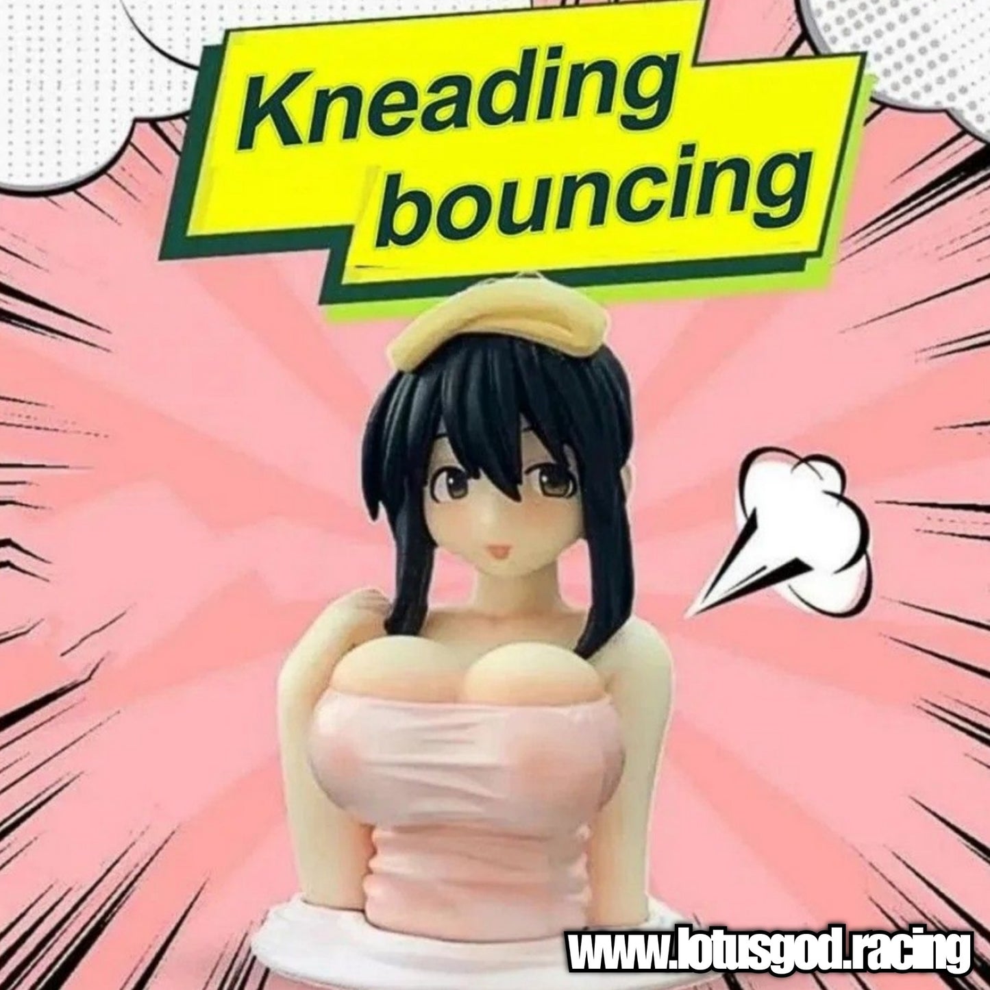 Kanako Model Kawaii Anime Mini Statue Cute Sexy Chest Boobs Shaking Ornaments For Car Lorry Van Pick Up Dashboard Decorations