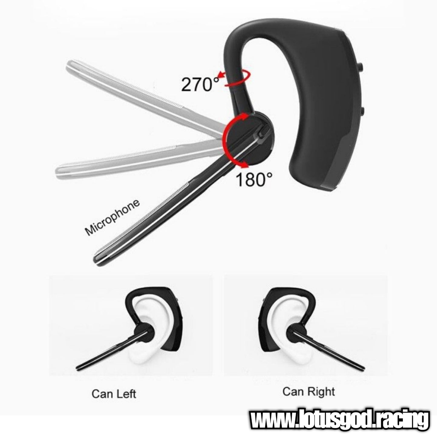 Handsome Looking Wireless Bluetooth V8 | V9 Stereo Earphone Handsfree BT Headset Earpiece