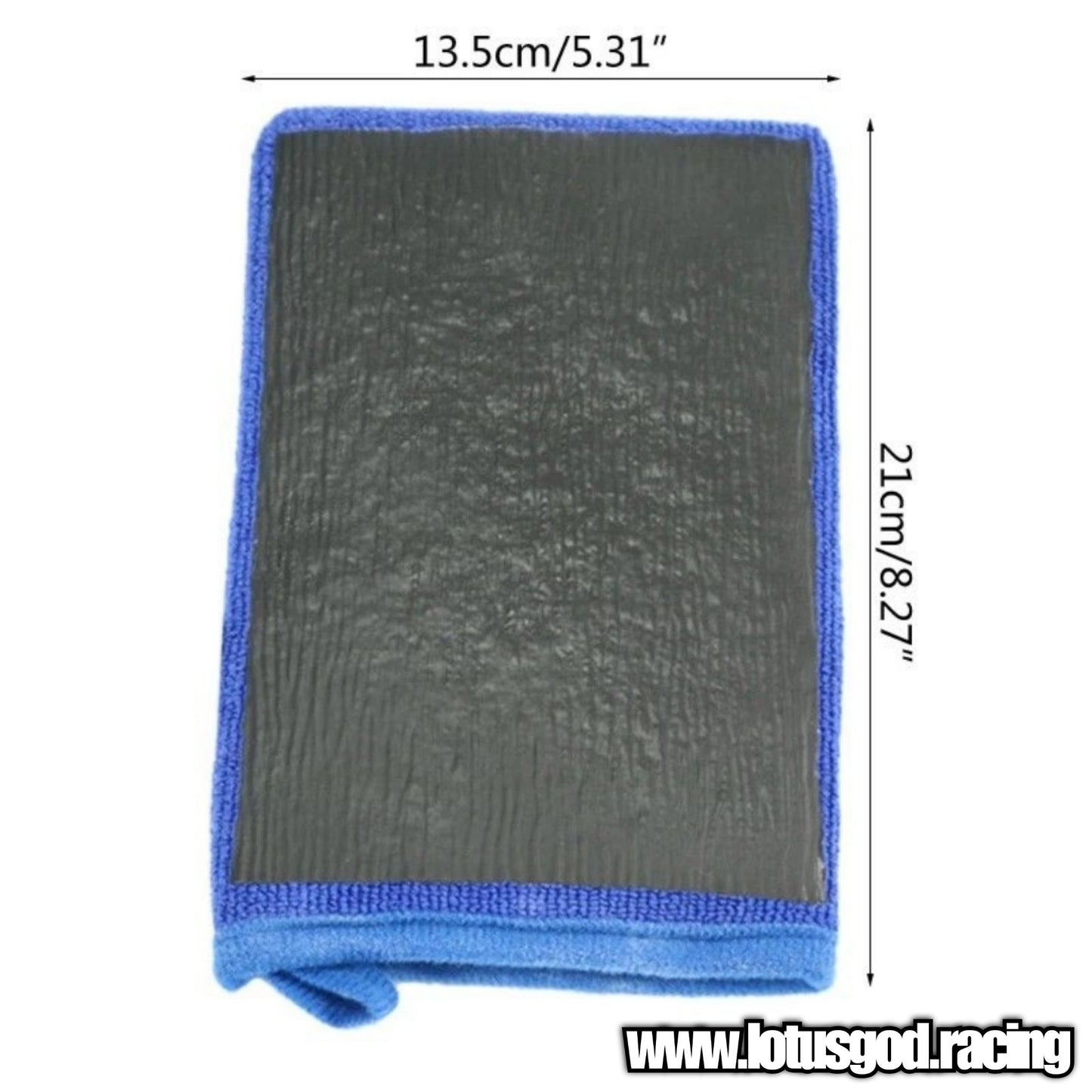 Clay Mitt Medium Grade Clay Bar Infused Mitt Car Detailing Towel Quickly Removes Debris from Paint Glass