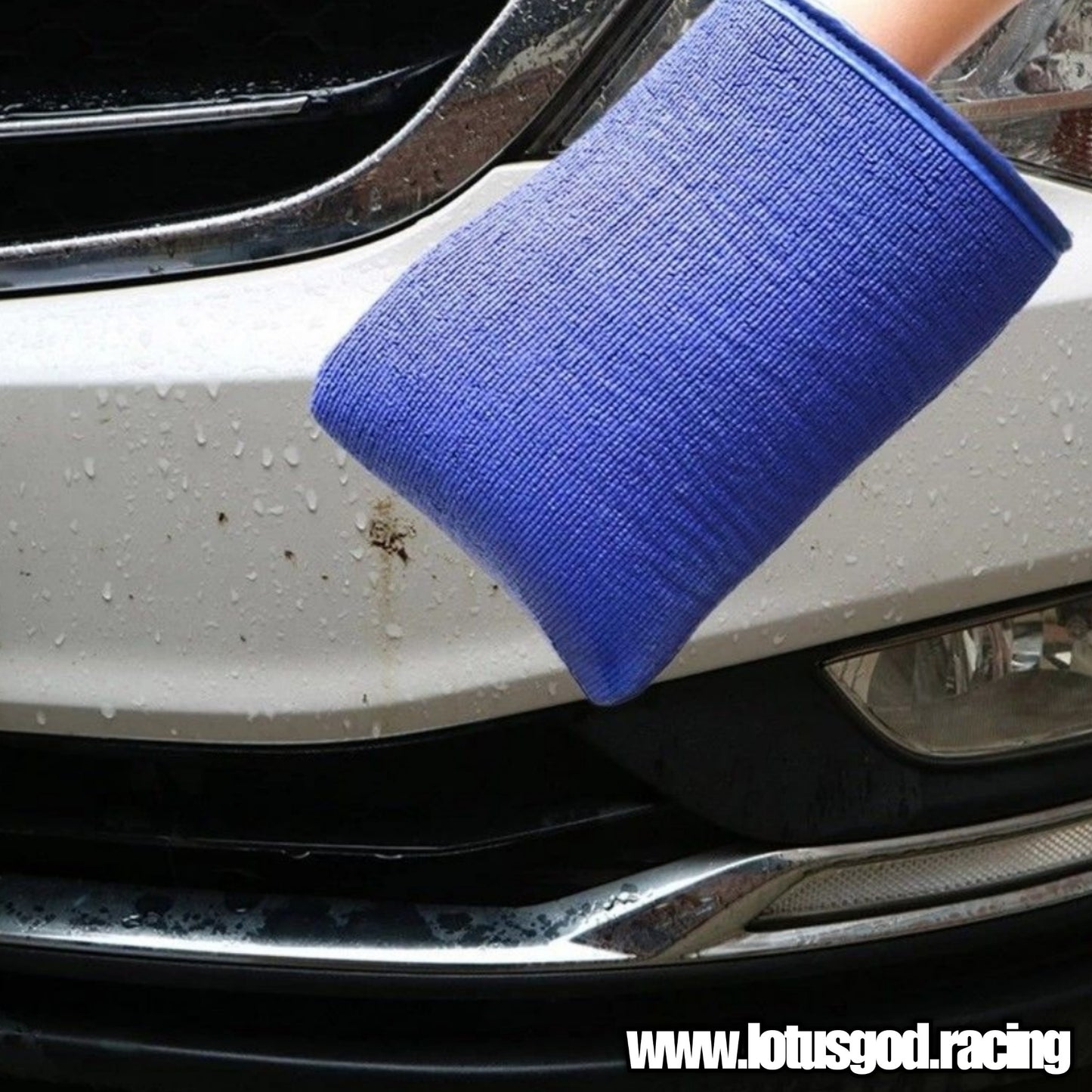 Clay Mitt Medium Grade Clay Bar Infused Mitt Car Detailing Towel Quickly Removes Debris from Paint Glass