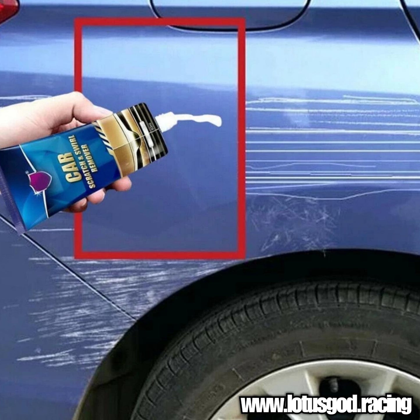 Light Scratch and Light Swirl Mark Remover For Car & Motorcycle Paint Scratch Repair Polishing Wax & Polish Compound 120 ml