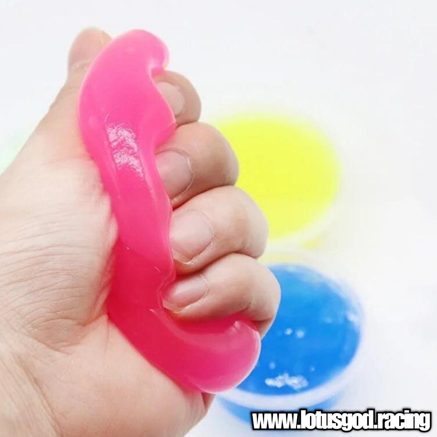 Universal Pink Fairy Nano Slime Cleaning Gel Car Air Vent Magic Dust Cleaner Gel 200g