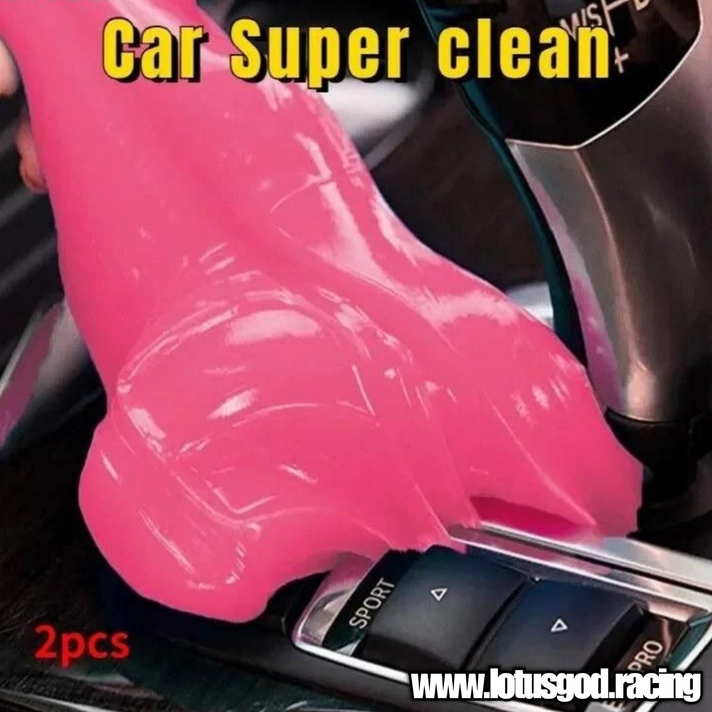 Universal Pink Fairy Nano Slime Cleaning Gel Car Air Vent Magic Dust Cleaner Gel 200g