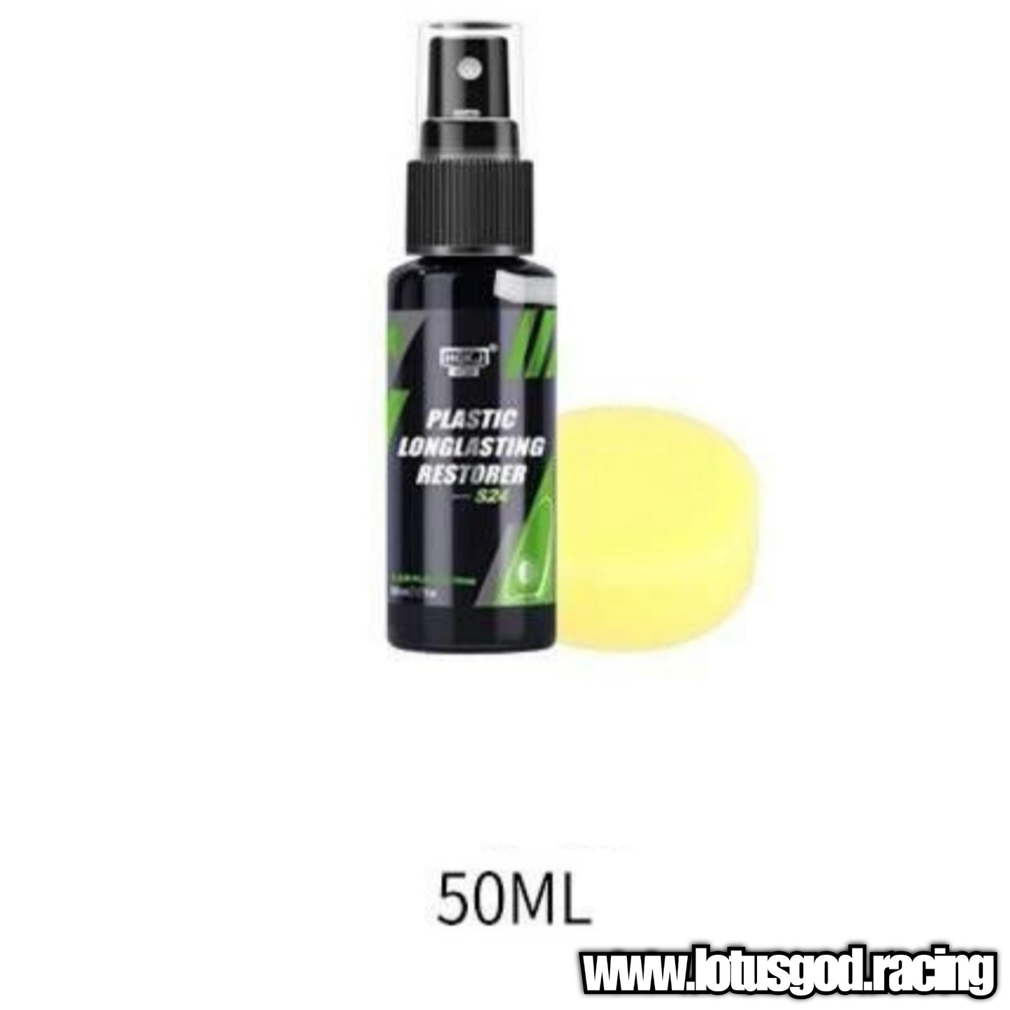 Plastic Restorer Back To Black Gloss Plastic Parts Temporary Repair Spray Exterior Renovator Cleaning Solution