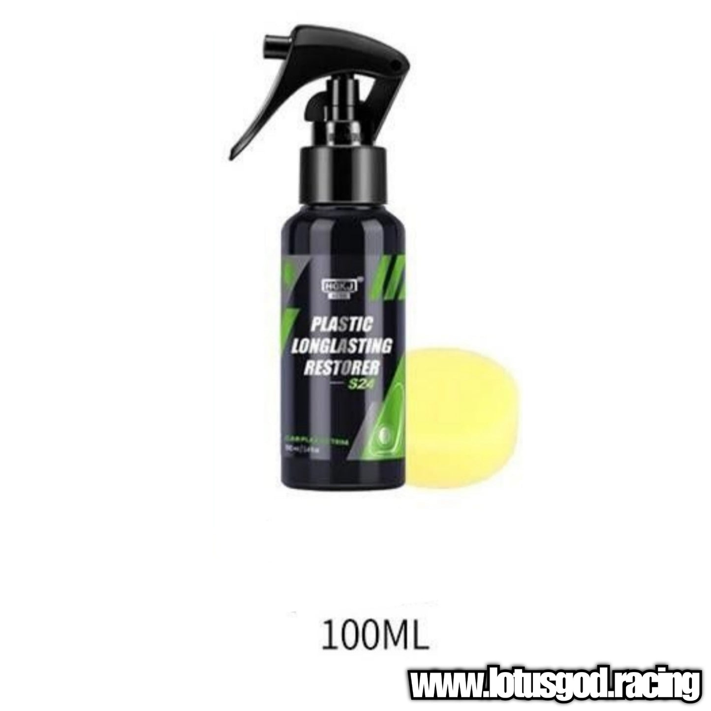 Plastic Restorer Back To Black Gloss Plastic Parts Temporary Repair Spray Exterior Renovator Cleaning Solution