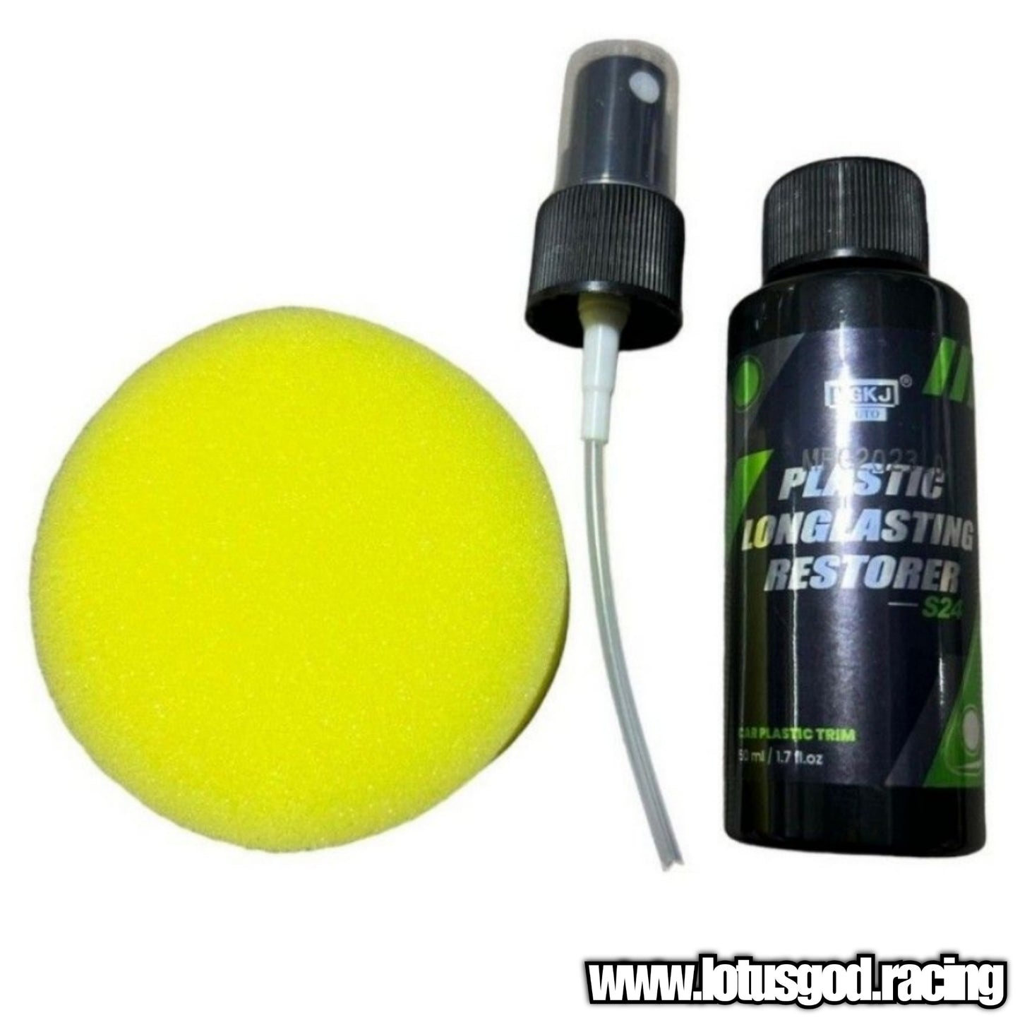 Plastic Restorer Back To Black Gloss Plastic Parts Temporary Repair Spray Exterior Renovator Cleaning Solution