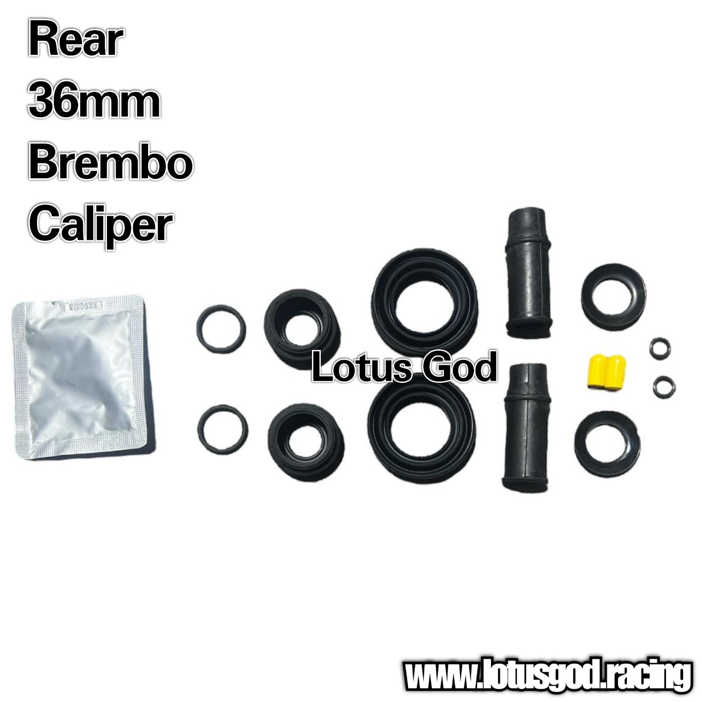 Ap Racing 2 Pistons & Rear 36mm Brembo 1 Piston Brake Caliper Seals For Lotus Elise