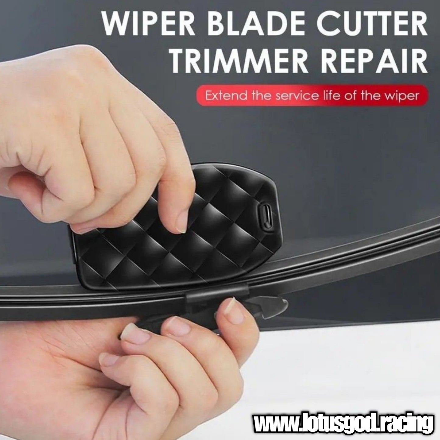 Universal Windscreen Wiper Blade Rubber Restorer Refurbish Sanding Tool