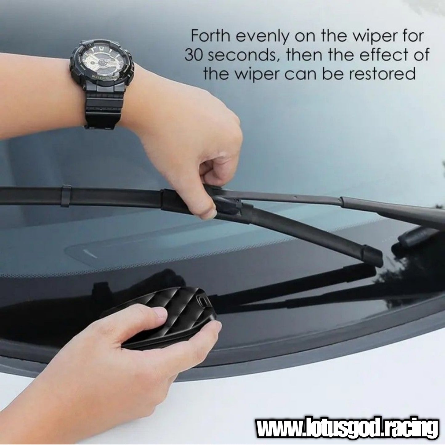 Universal Windscreen Wiper Blade Rubber Restorer Refurbish Sanding Tool