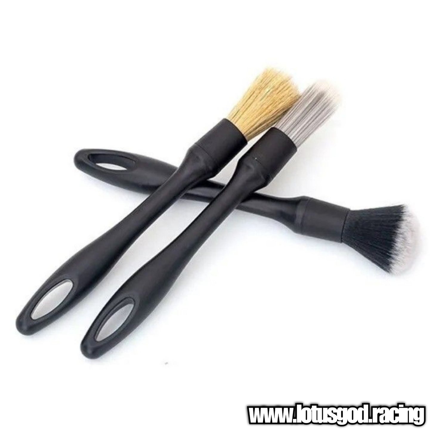 3 X Fine Detailing Soft Brush Set For Car Motorcycle Van Lorry Pick Up Etc