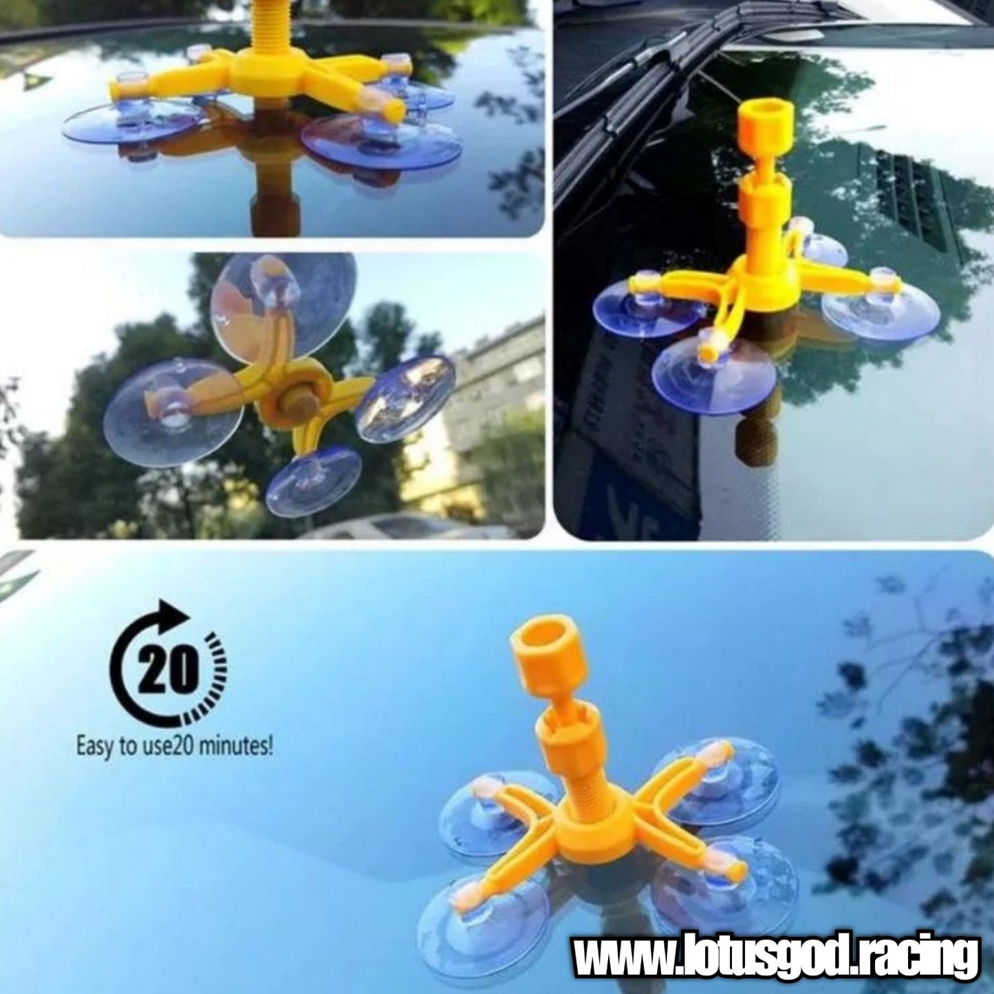 DIY Windscreen Tampered Car Lorry Van Wind Shield Resin Glass Crack Repair Kit