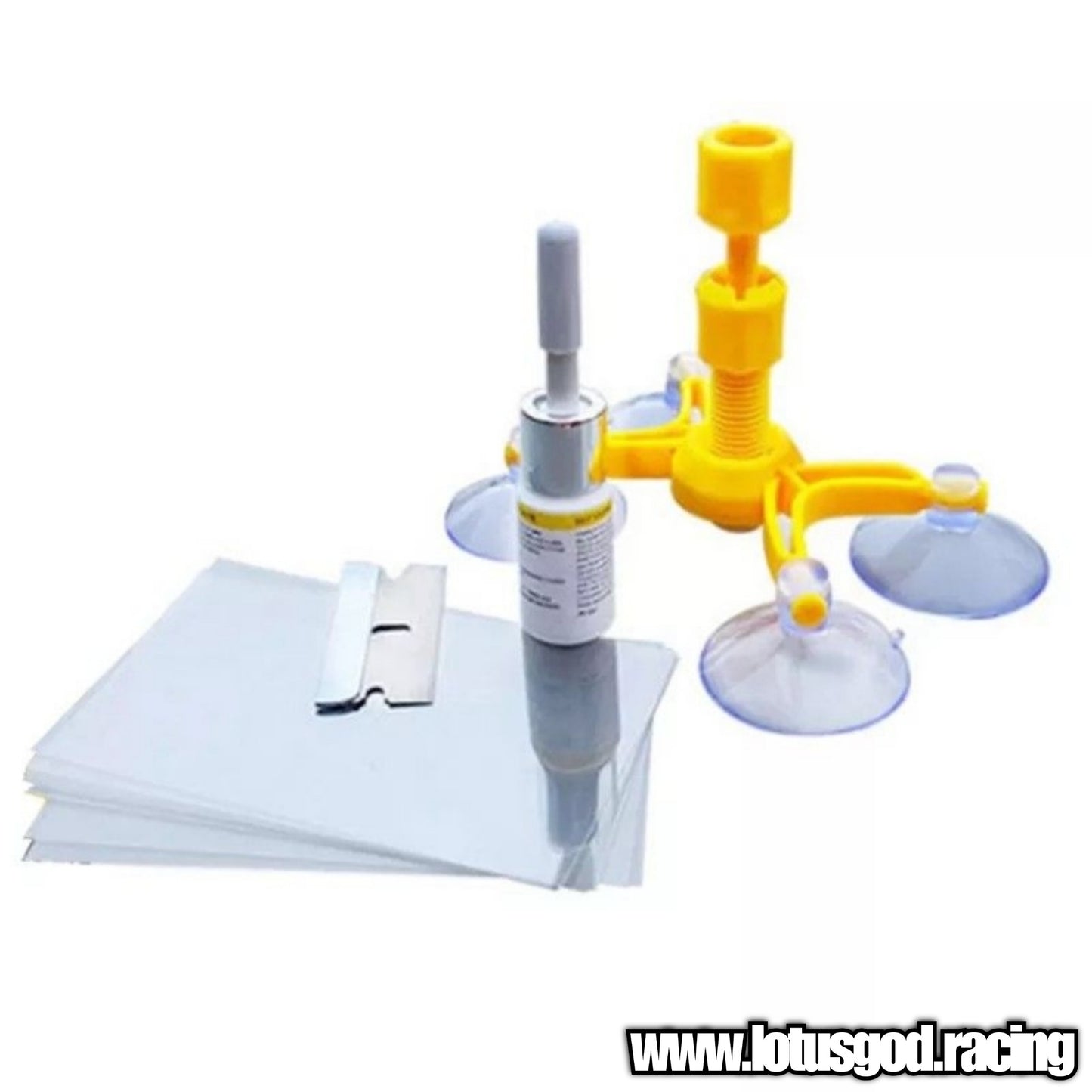 DIY Windscreen Tampered Car Lorry Van Wind Shield Resin Glass Crack Repair Kit