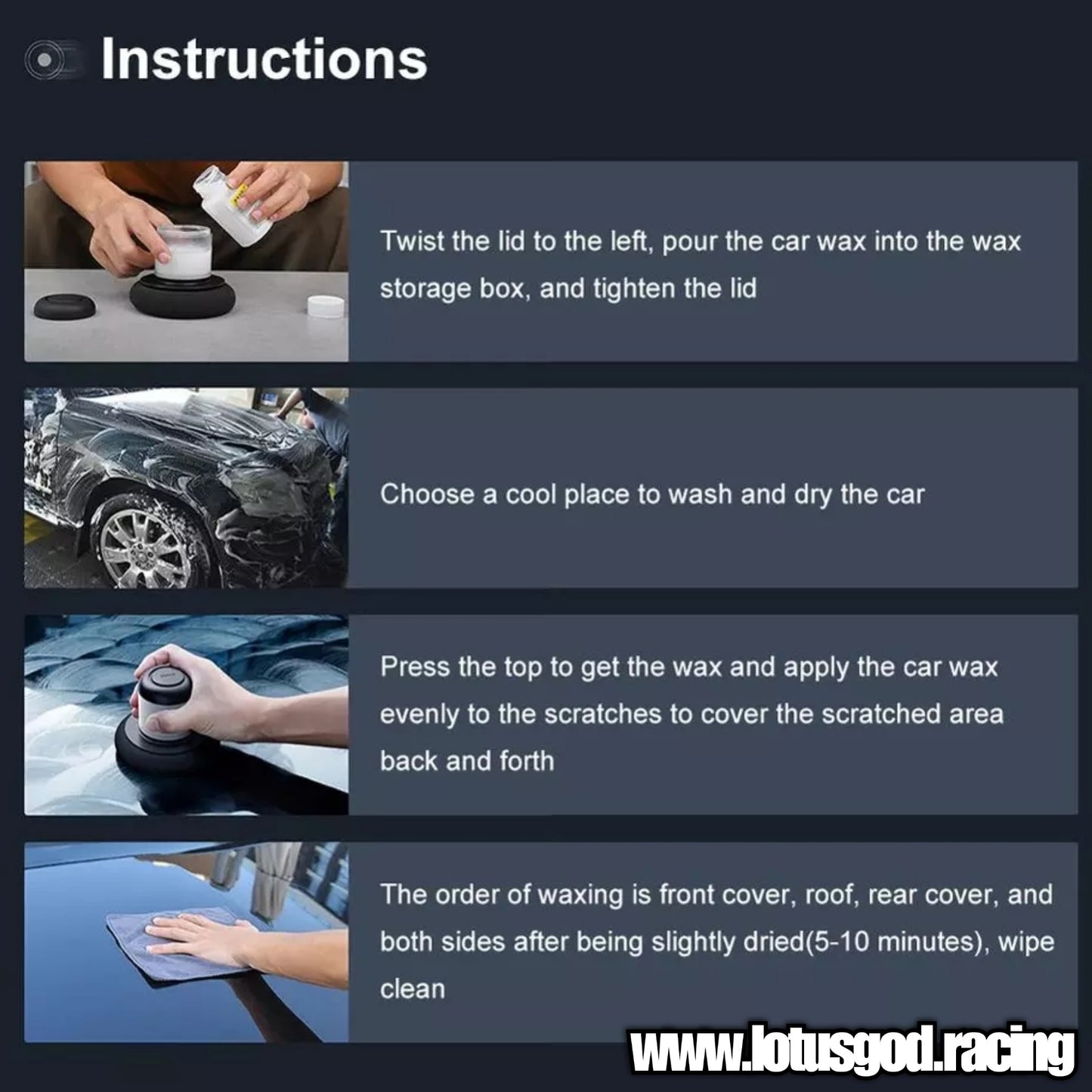 100ml Built In Manual Polish Scratch Repair Polishing Paint Care Lazy Wax Machine Tool For Car Motorcycle Lorry Van Pick Up Etc