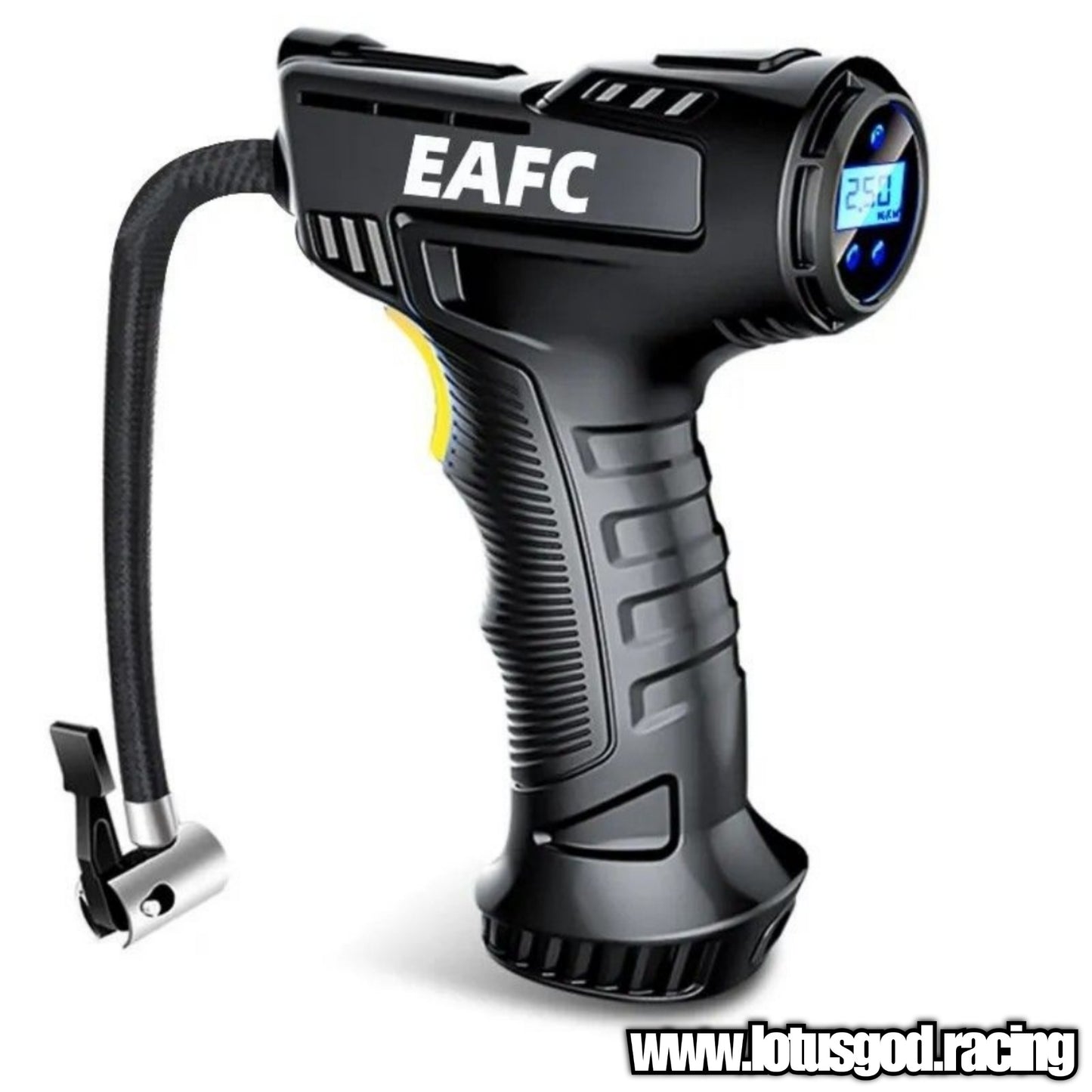 120W USB Rechargeable Schrader Valve Electric Air Compressor Tyre Pump Inflator + Led For Car Van Pick Up Etc