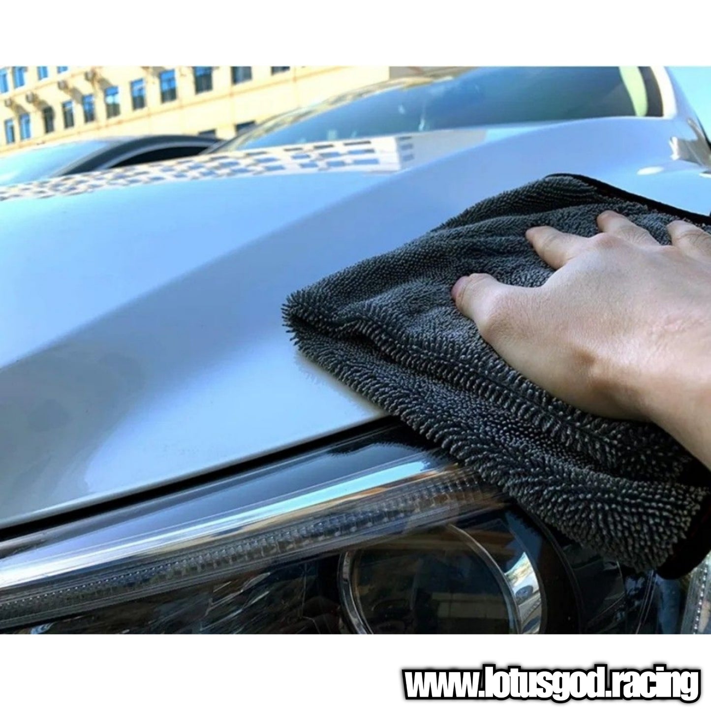 Micro Fiber Thick Twisted Car Towel Cloth For Truck Lorry Van Pick Up Motorcycle Car Wash Use Etc