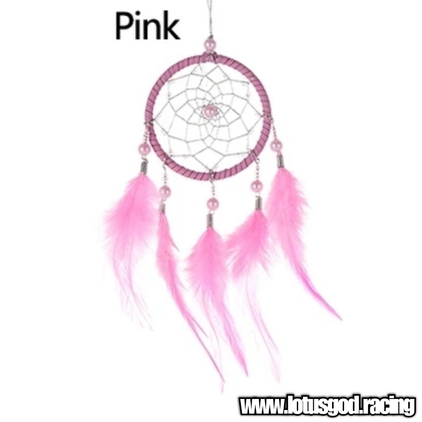 Dream Catcher Good Luck Charm Rear View Mirror Pendant Home Car Decoration Display