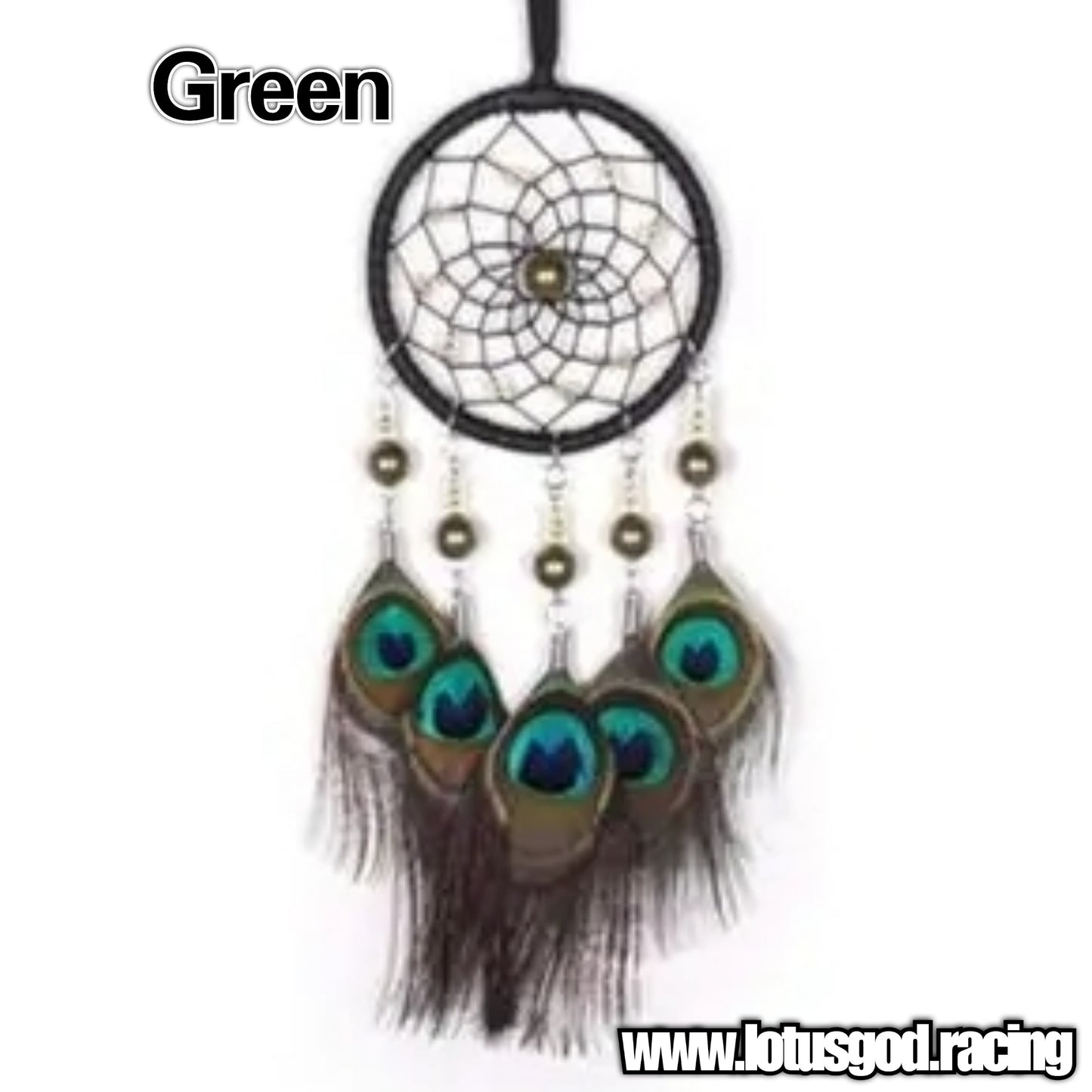 Dream Catcher Good Luck Charm Rear View Mirror Pendant Home Car Decoration Display