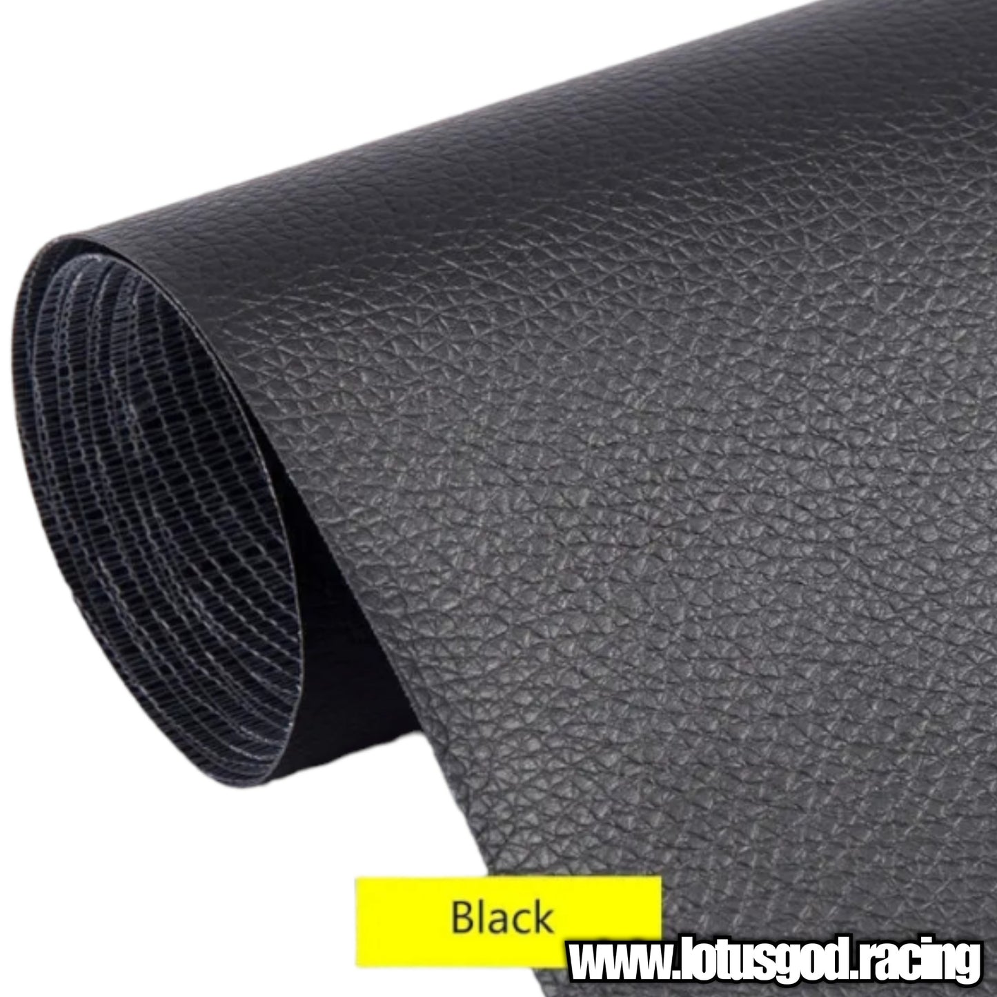 Pvc Synthetic Black Leather Adhesive Repair Hole Patch For Car Seat Sofa Furniture Etc 100cm | 200cm X 137cm