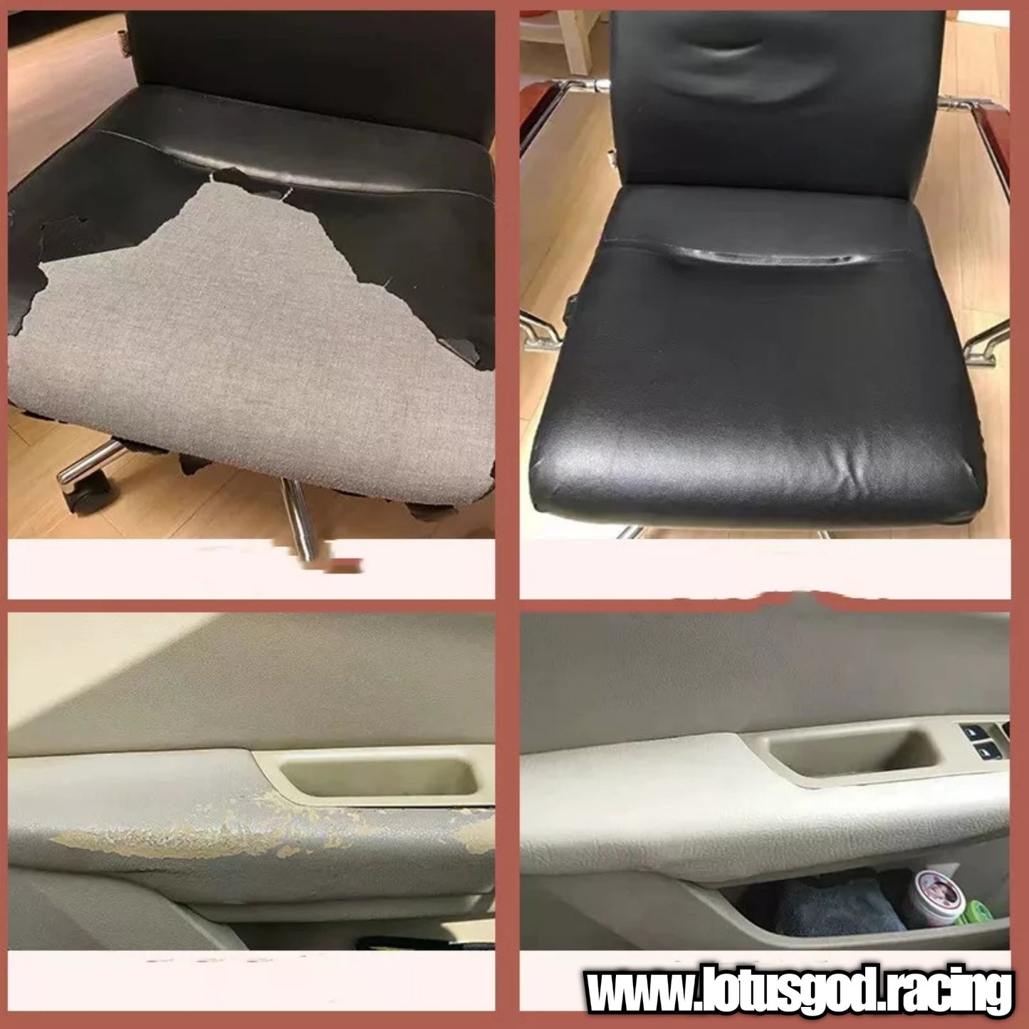 Pvc Synthetic Black Leather Adhesive Repair Hole Patch For Car Seat Sofa Furniture Etc 100cm | 200cm X 137cm