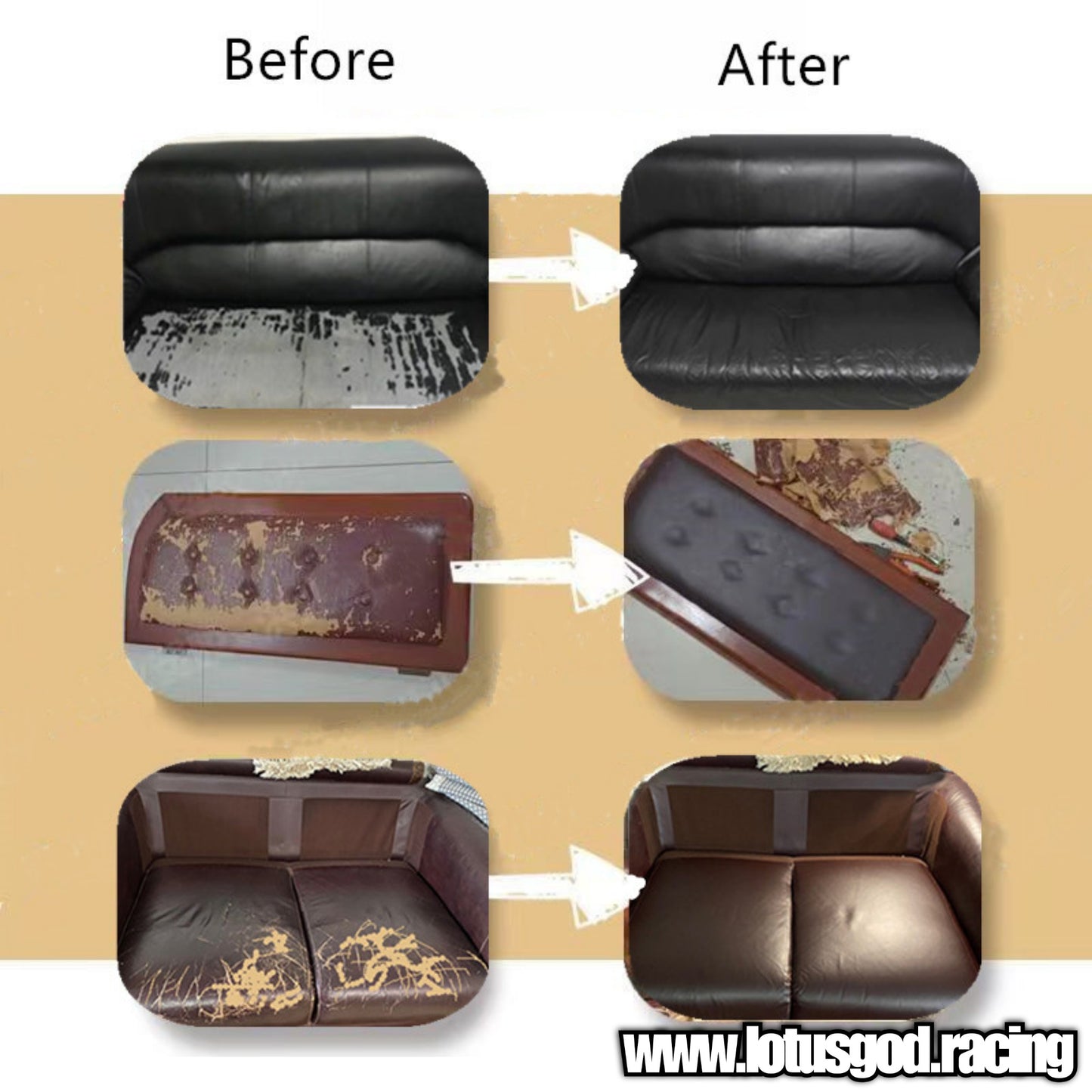 Pvc Synthetic Black Leather Adhesive Repair Hole Patch For Car Seat Sofa Furniture Etc 100cm | 200cm X 137cm