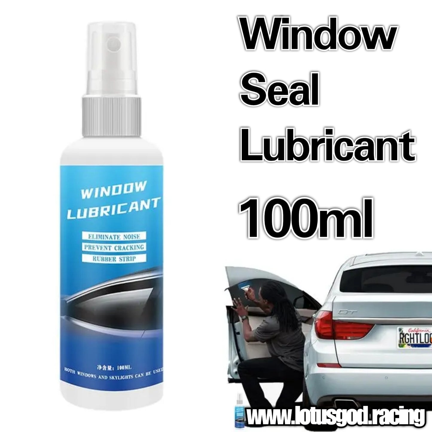 Windshield Plastic Rubber Curing Restoration Windscreen Seal Protection Liquid Silicone Spray Cleaner Care Agent 100ml