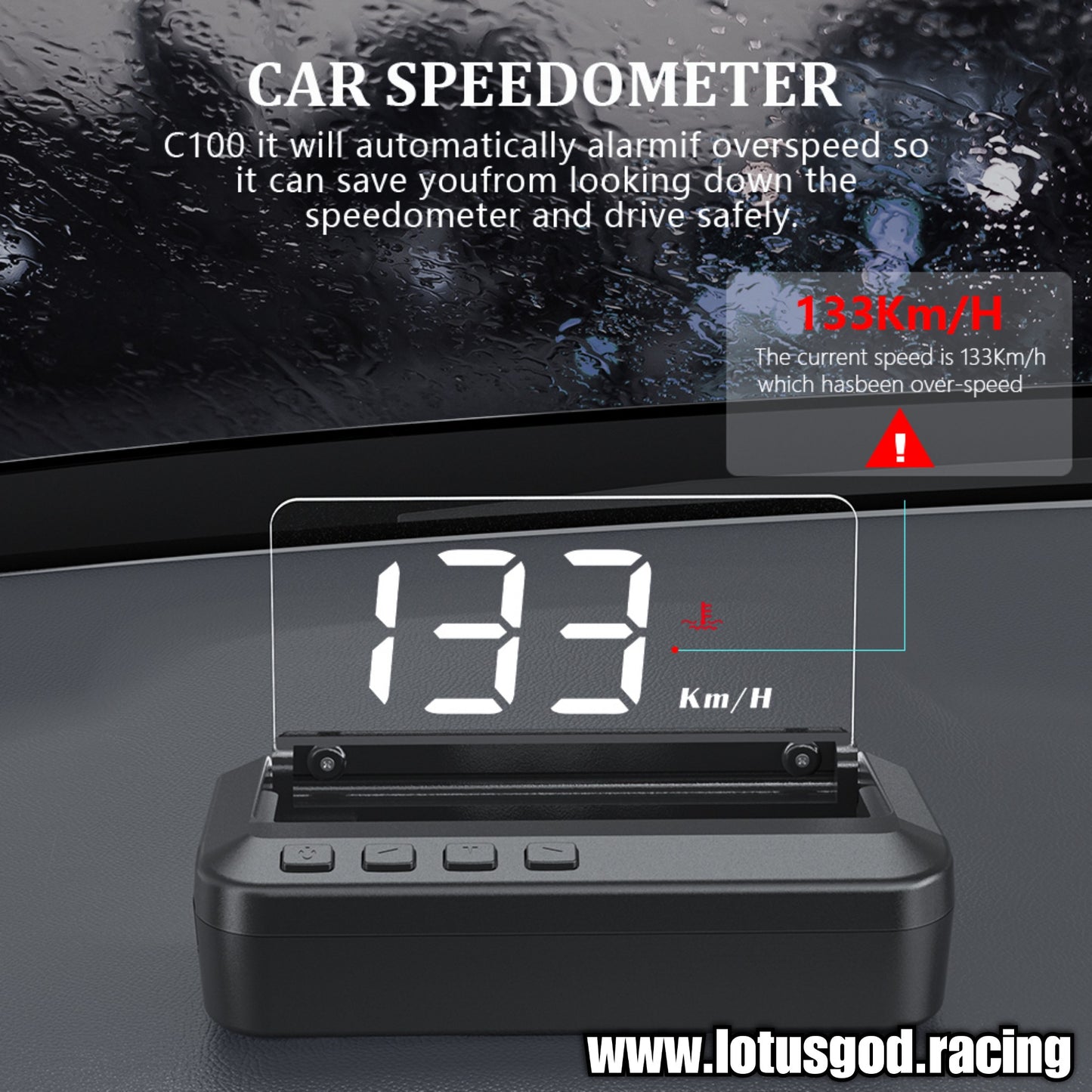 Universal USB Gps Head Up Speed Display Electronics Hud Projector Digital Car White Led Gauge Speedometer Accessories For All Cars