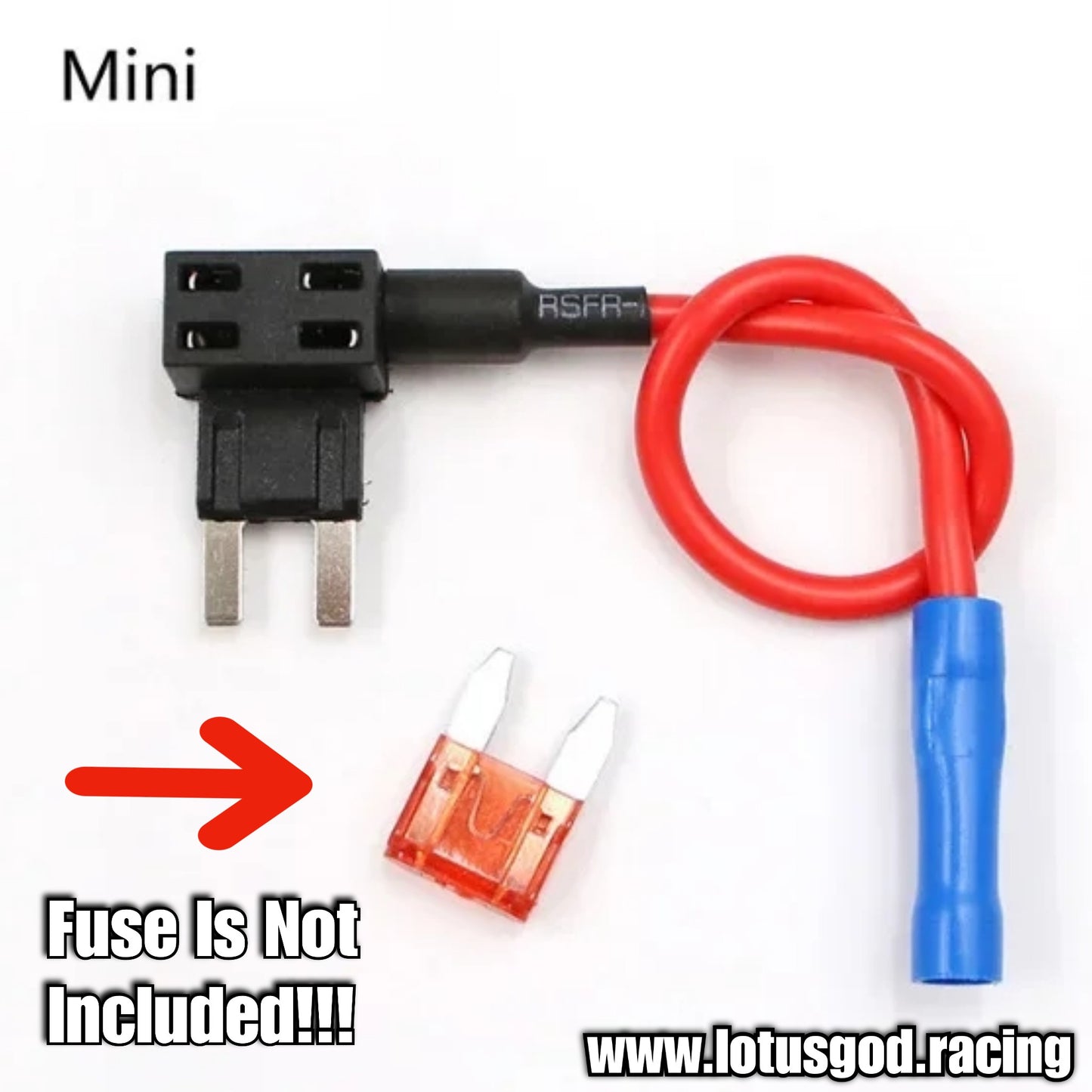 12 Volts Add Wire Tap Circuit Box Adapter For Micro/Mini/Standard ATM APM Blade 12v Car Fuse + Holder & Cable (1 Piece)
