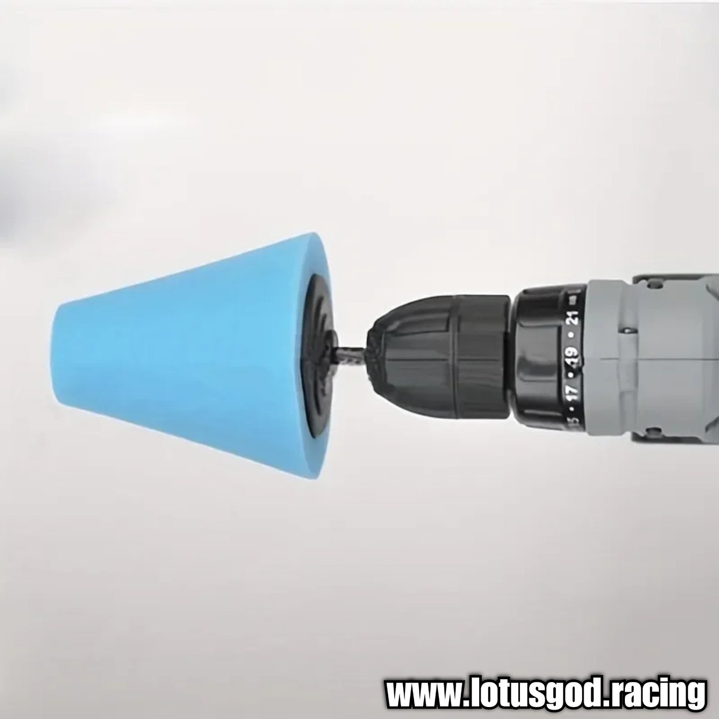 3 Pieces Electric Drill Cone Soft Polish Sponge Set For Polishing Car Wheel Hub Rims