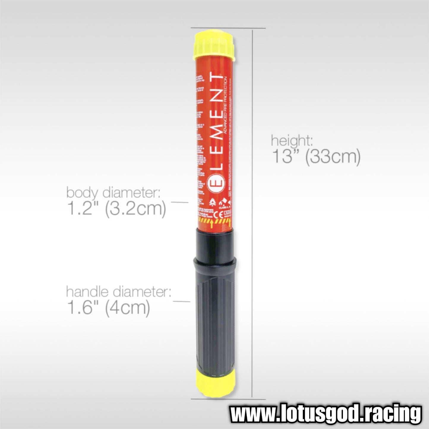 Super Small & Light Weight Element 33cm X 3.2cm E100 100 Seconds Vehicle Car Emergency Fire Extinguisher 400100 - 360g