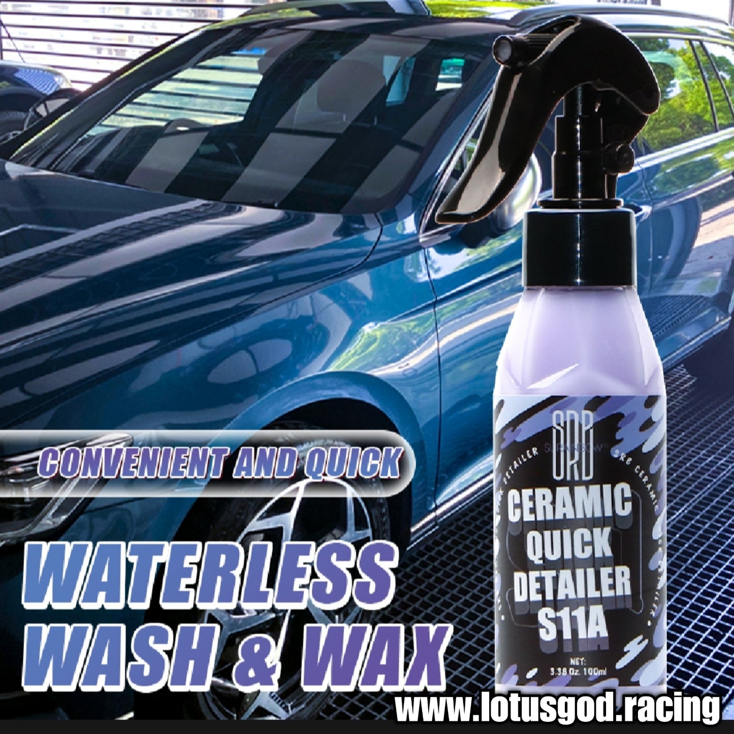 Super Easy Shiny Nano Coat Hydrophobicity Booster Spray Sealant Ceramic Spray Coating For Incredible Shine & Protection Water Beading For Car Trucks Motorcycles Etc 100ml