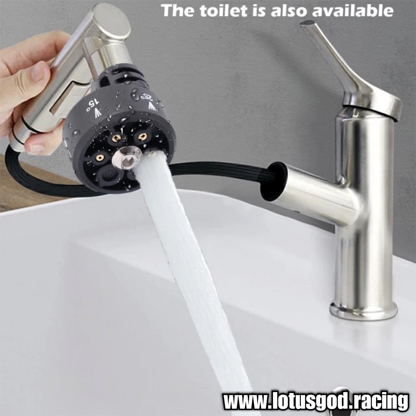 6 in 1 Super High Pressure Multi Angle Hand Gun Spray Nozzle Head For Wash Car Motorcycle Toliet Garden Etc