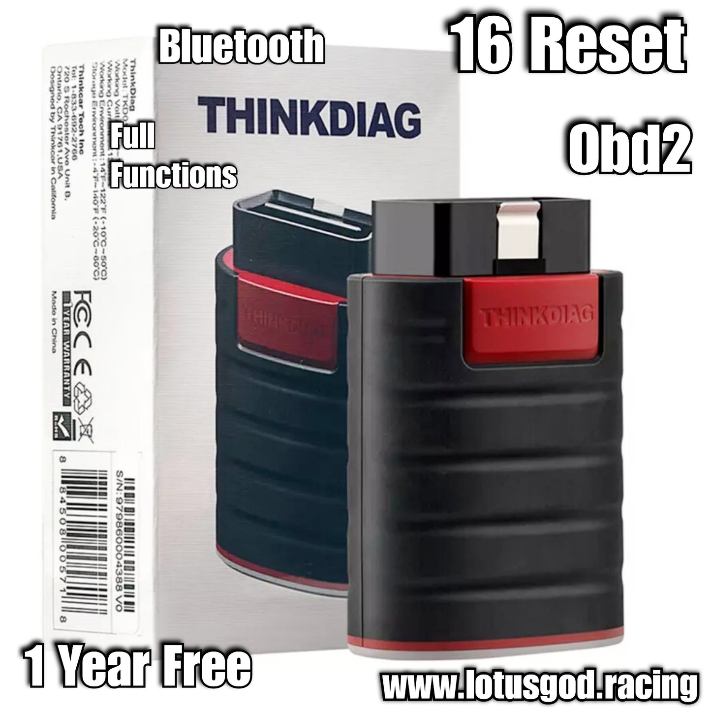 Top Level Thinkcar OBD2 Scanner Diagnostic Scan Wireless Bluetooth ThinkDiag Obd Think Car Vehicle OBDII Tool for Apple iOS Android