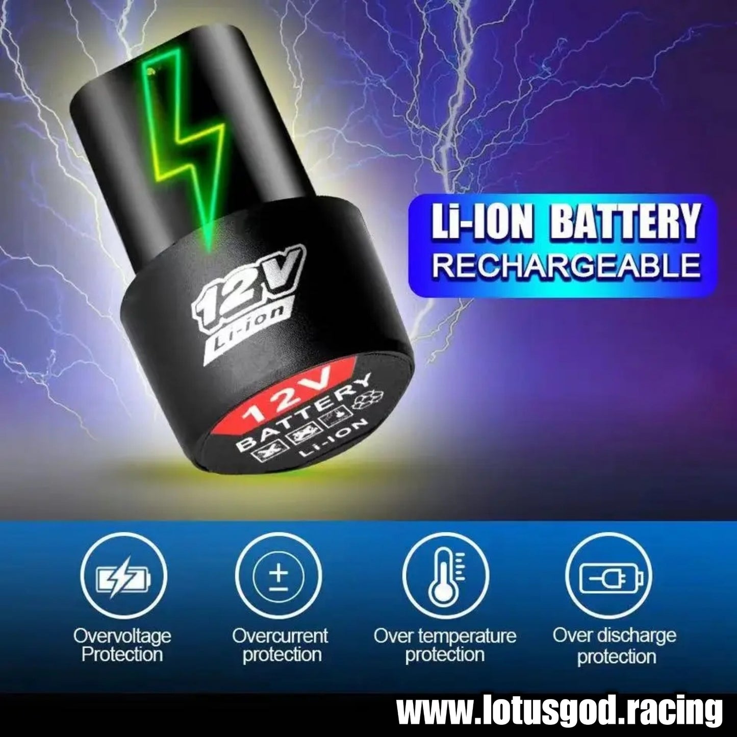12V Special Triangle Lithium Rechargeable Large Capacity 12 Volts 1500mah Battery Pack 18650 For Hand Gun Grinder Electric Drill Screwdriver Saw Etc