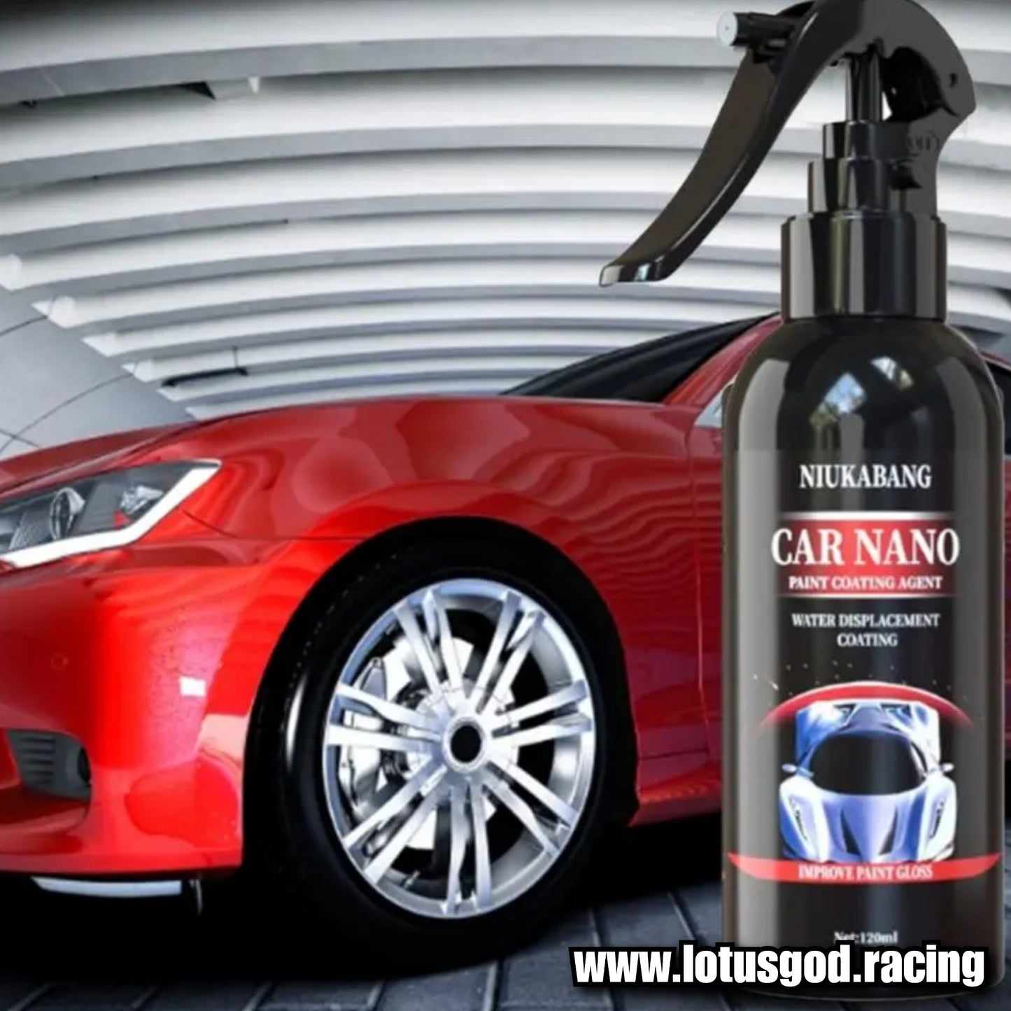 Nano Ceramic Coating Sealant For Glass Polishing + Crystal Plated Liquid Hydrophobic Paint Care Protection 120ml