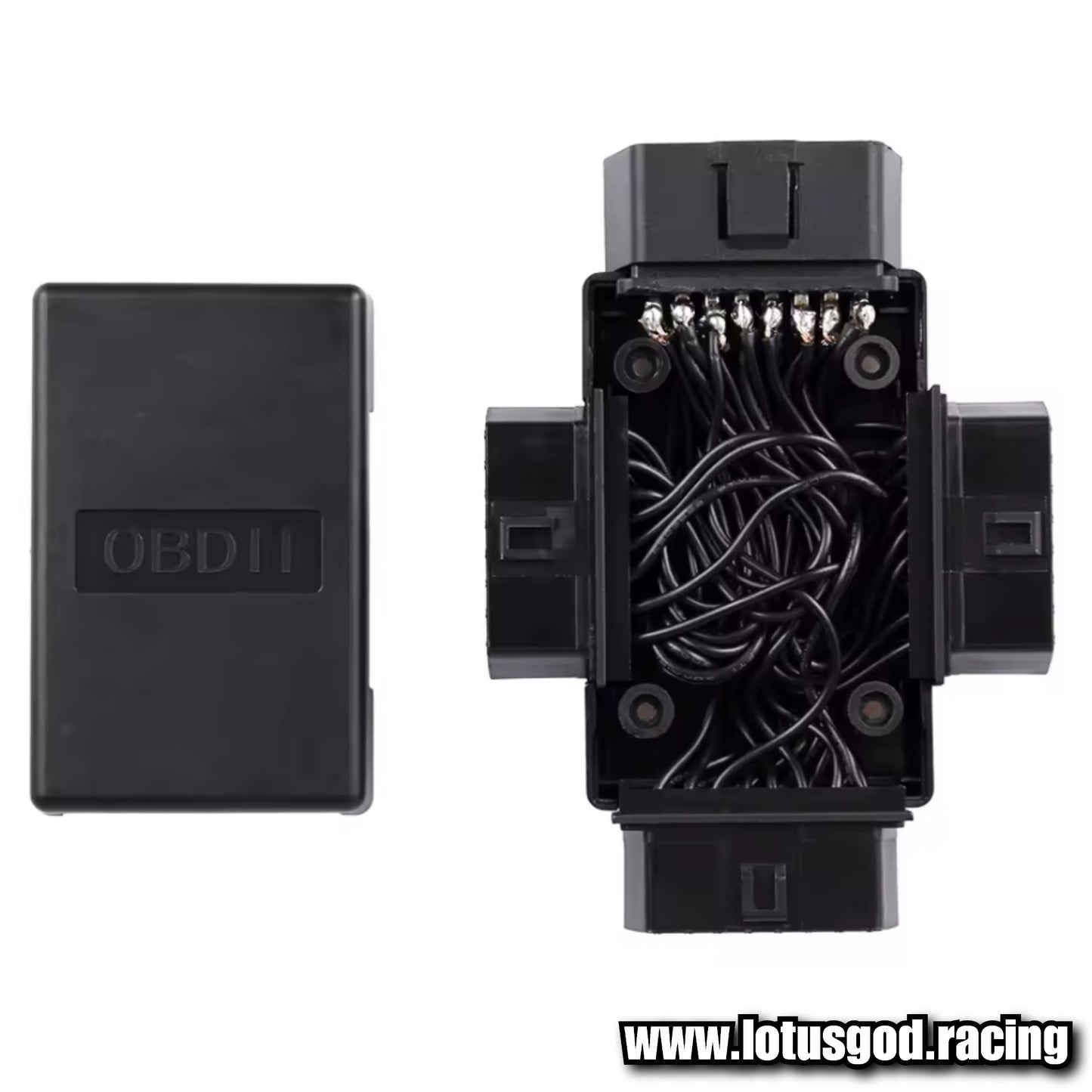 3 Way Obd Splitter - Flat + Thin 16 Pin OBD 2 Extender OBD2 ELM327 1 Male To 3 Female OBDII Extension Connector Cable Socket For Car