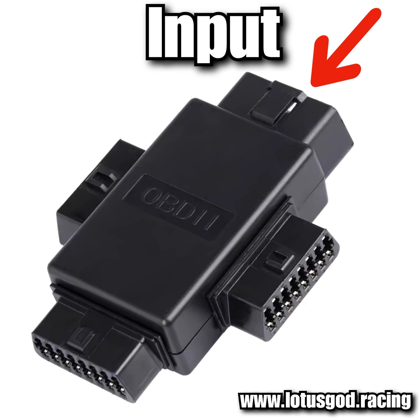 3 Way Obd Splitter - Flat + Thin 16 Pin OBD 2 Extender OBD2 ELM327 1 Male To 3 Female OBDII Extension Connector Cable Socket For Car