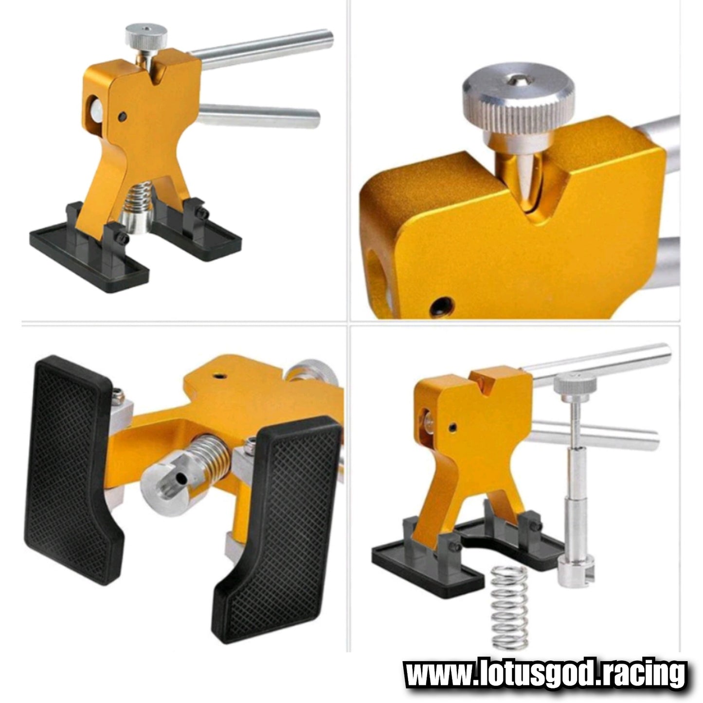 18 Pieces Car Body Door Boot Bonnet Paint Dent Lifter Hole Repair Puller Tabs Strong Remover Tool Using Glue Gun Stick For Automobile Vehicles