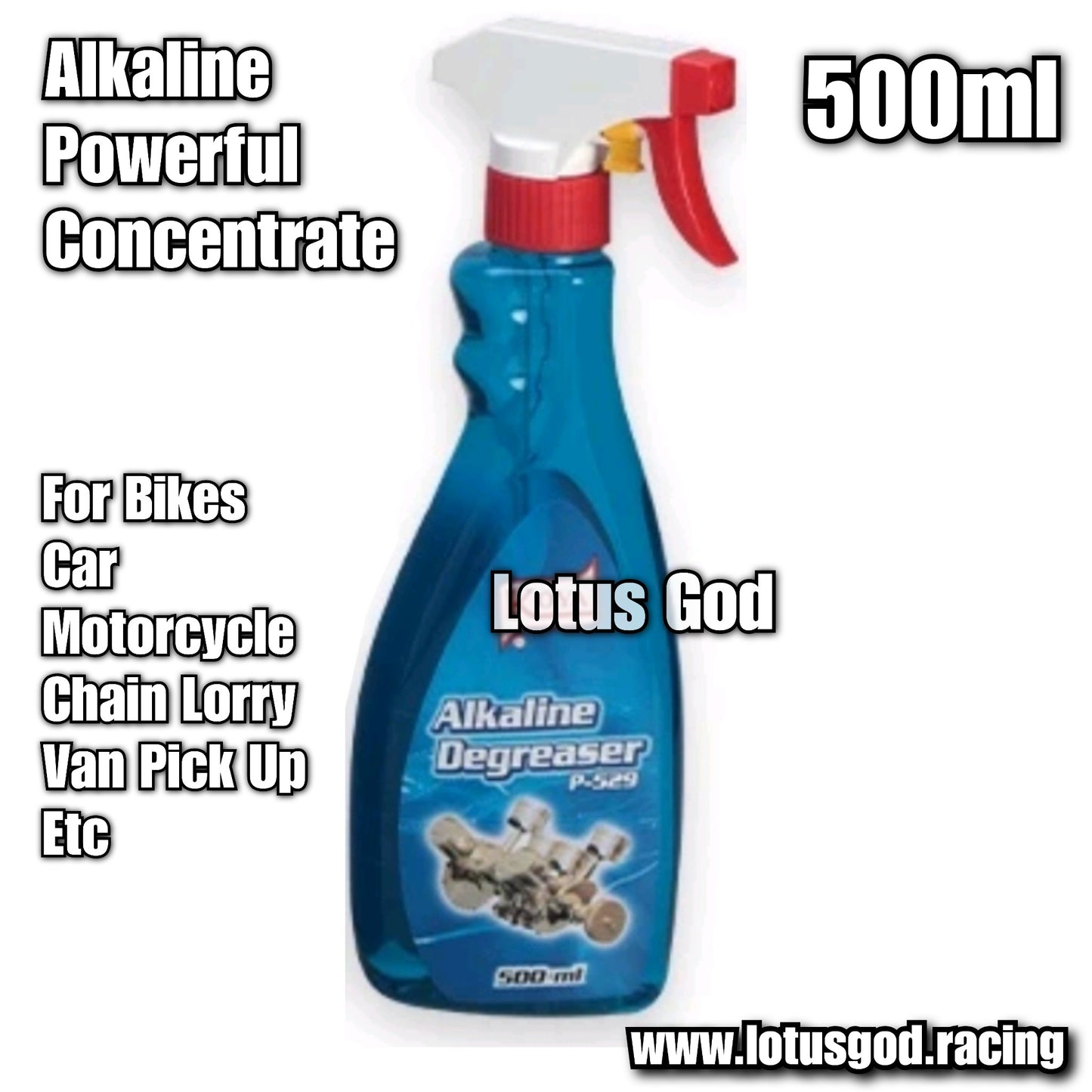500ml Blue Angel Powerful Formula Dirt Oil Grim Degreaser Cleaner