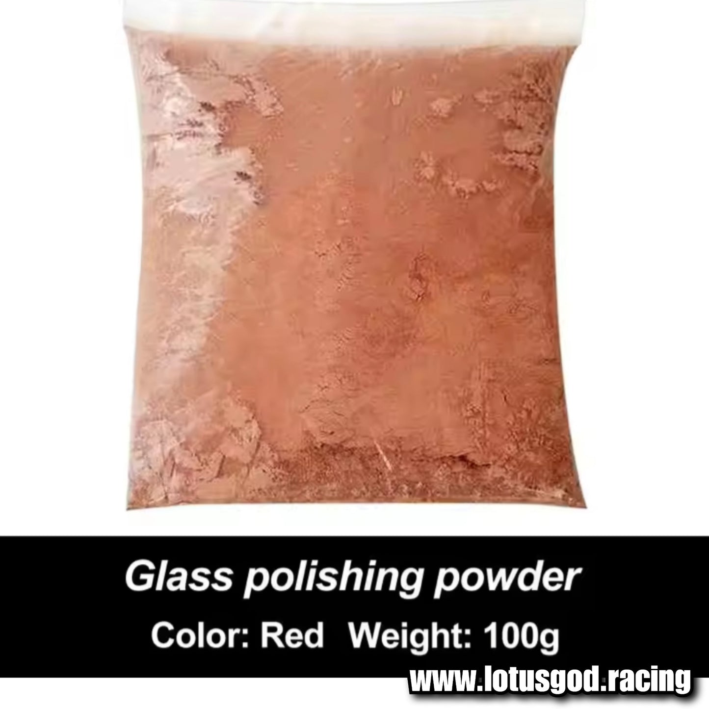 Premium Cerium Oxide Red Powder Refurbishing For Tampered Glass Polish Window Windscreen Windshield Light Swirl Watermark Scratch Remover Polishing 100g