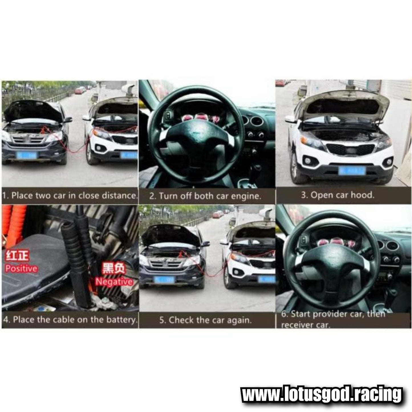12 | 24 Volts Super Power Jump Start Thick Jumper 5000A Amps Cables For Car Lorry Van Pick Up Truck 12V 24V Emergency Flat Battery Power Automotive Heavy Duty Booster Kits (2.5 Meters)